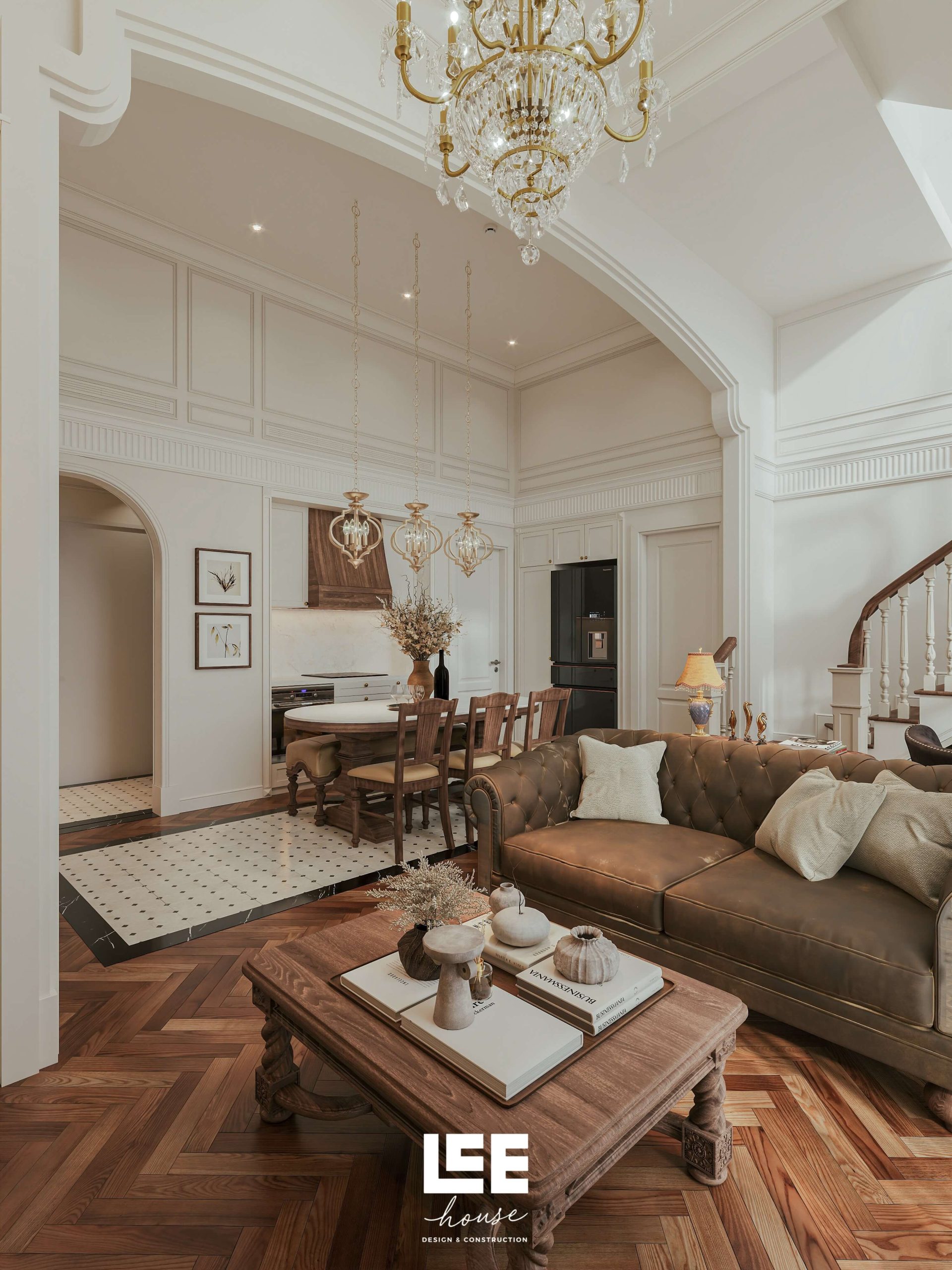 Thiết kế nội thất Căn hộ Duplex S-Premium Sky Oasis Ecopark