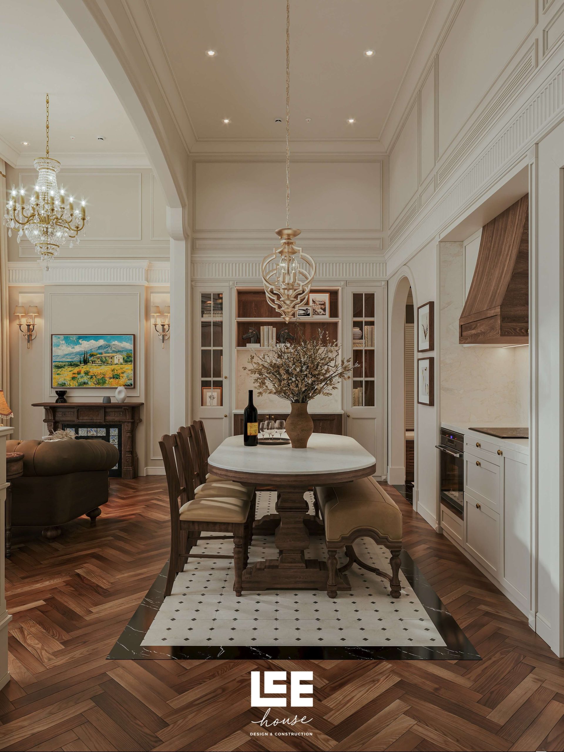 Thiết kế nội thất Căn hộ Duplex S-Premium Sky Oasis Ecopark