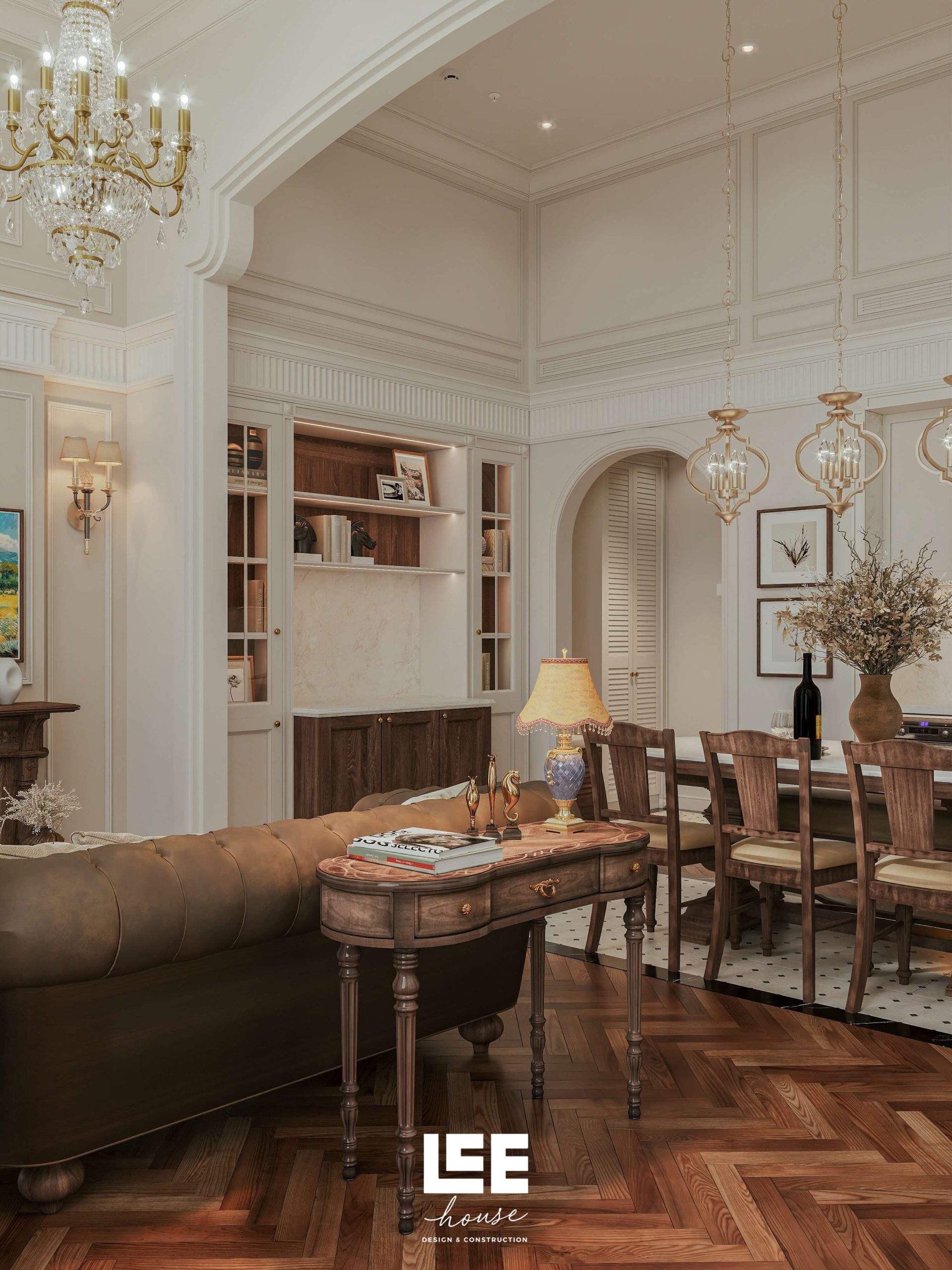 Thiết kế nội thất Căn hộ Duplex S-Premium Sky Oasis Ecopark