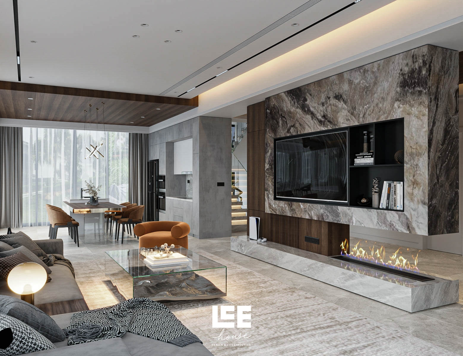 Thiết kế nội thất Biệt thự La Saveur de Hoà Bình Resort