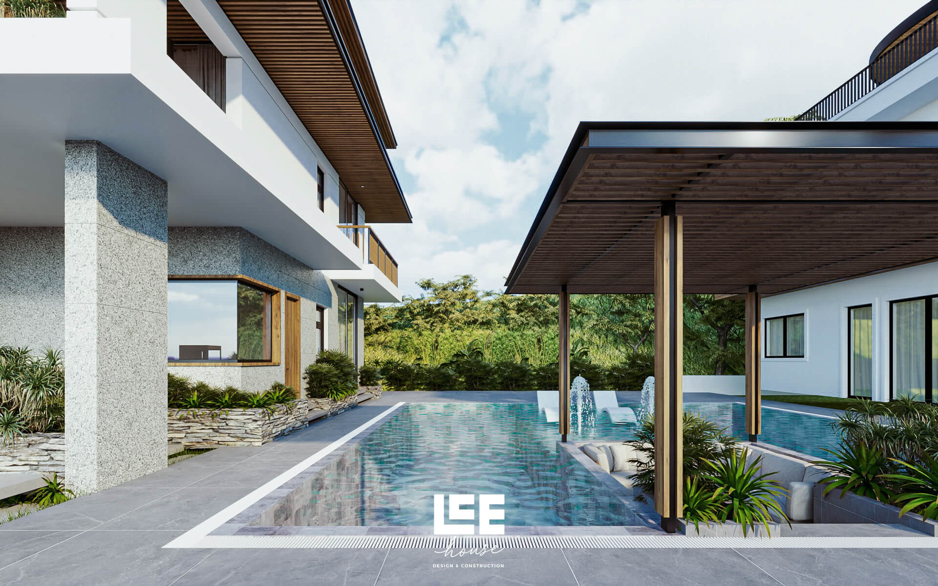 Thiết kế nội thất Biệt thự La Saveur de Hoà Bình Resort