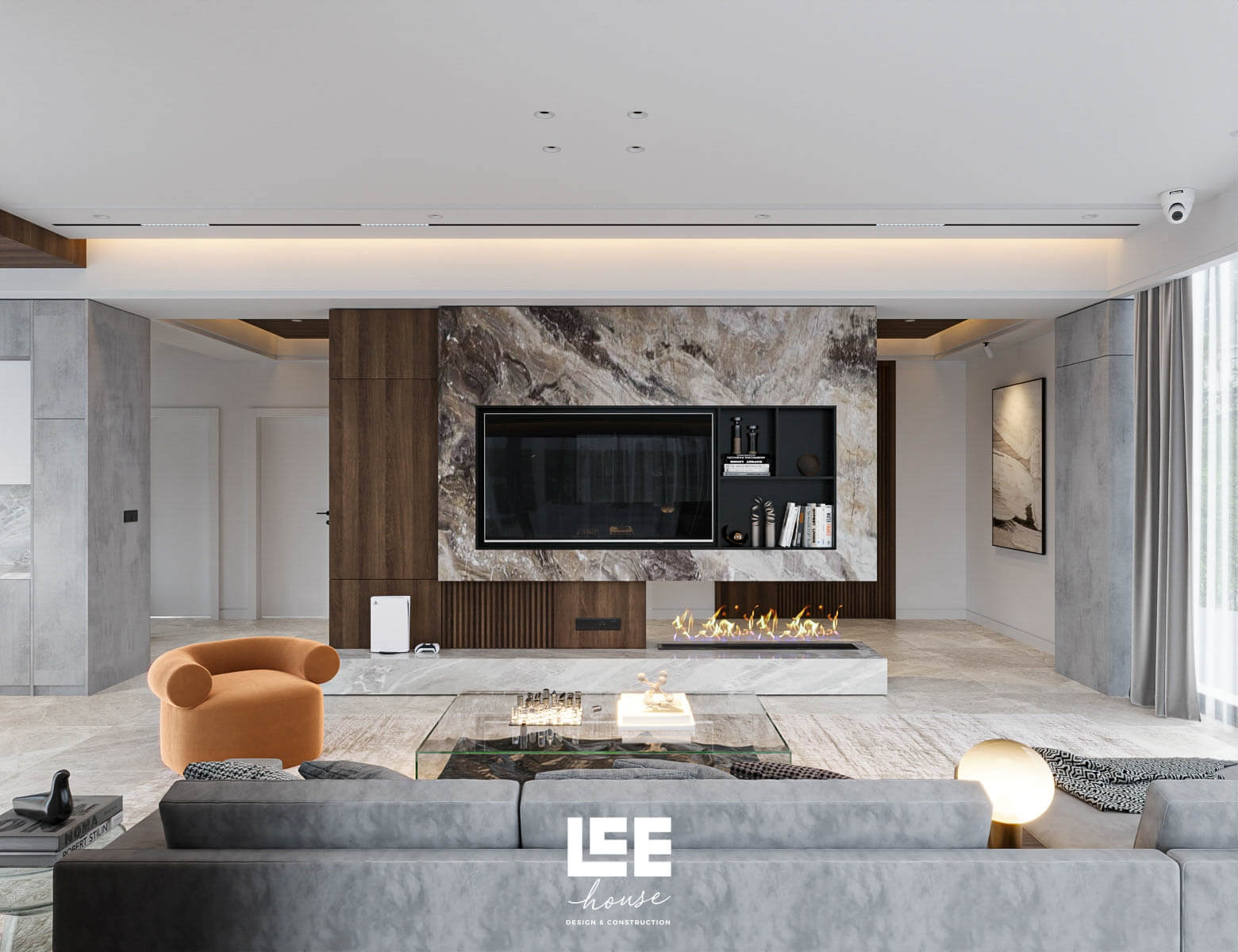 Thiết kế nội thất Biệt thự La Saveur de Hoà Bình Resort