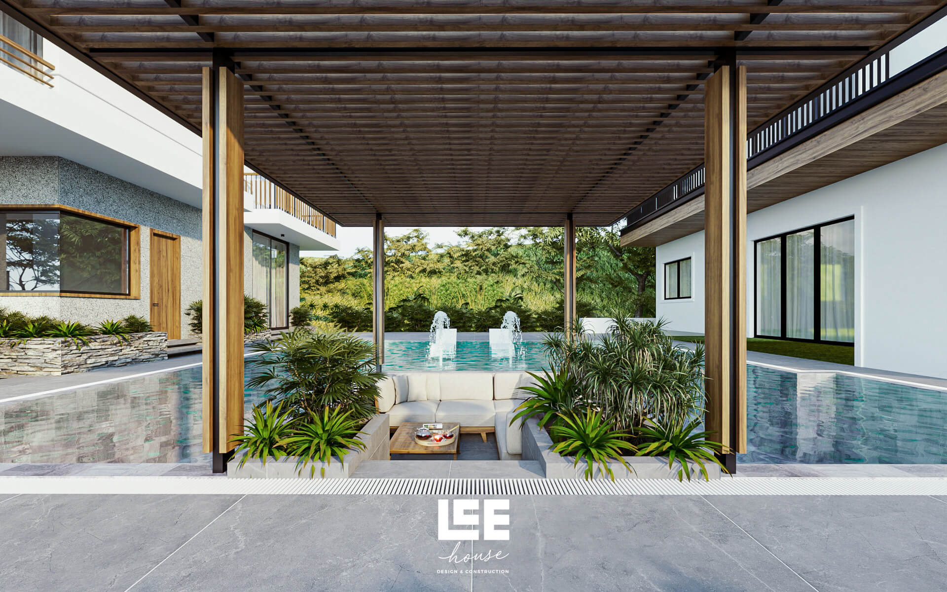 Thiết kế nội thất Biệt thự La Saveur de Hoà Bình Resort