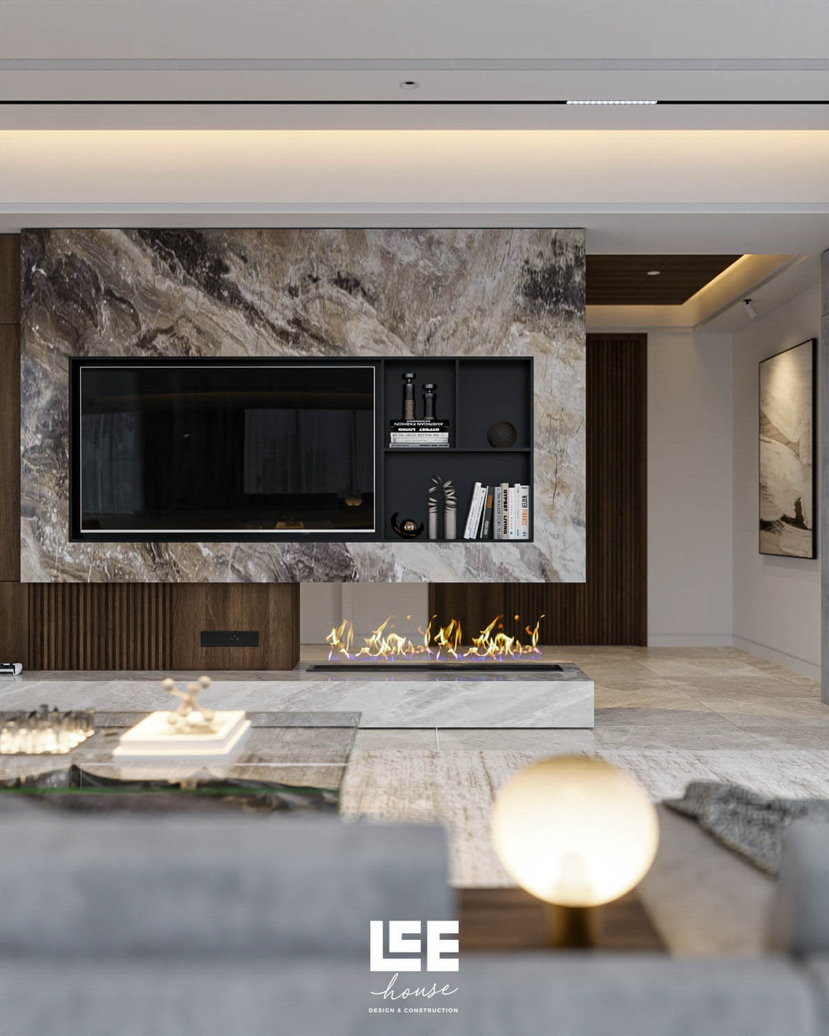 Thiết kế nội thất Biệt thự La Saveur de Hoà Bình Resort