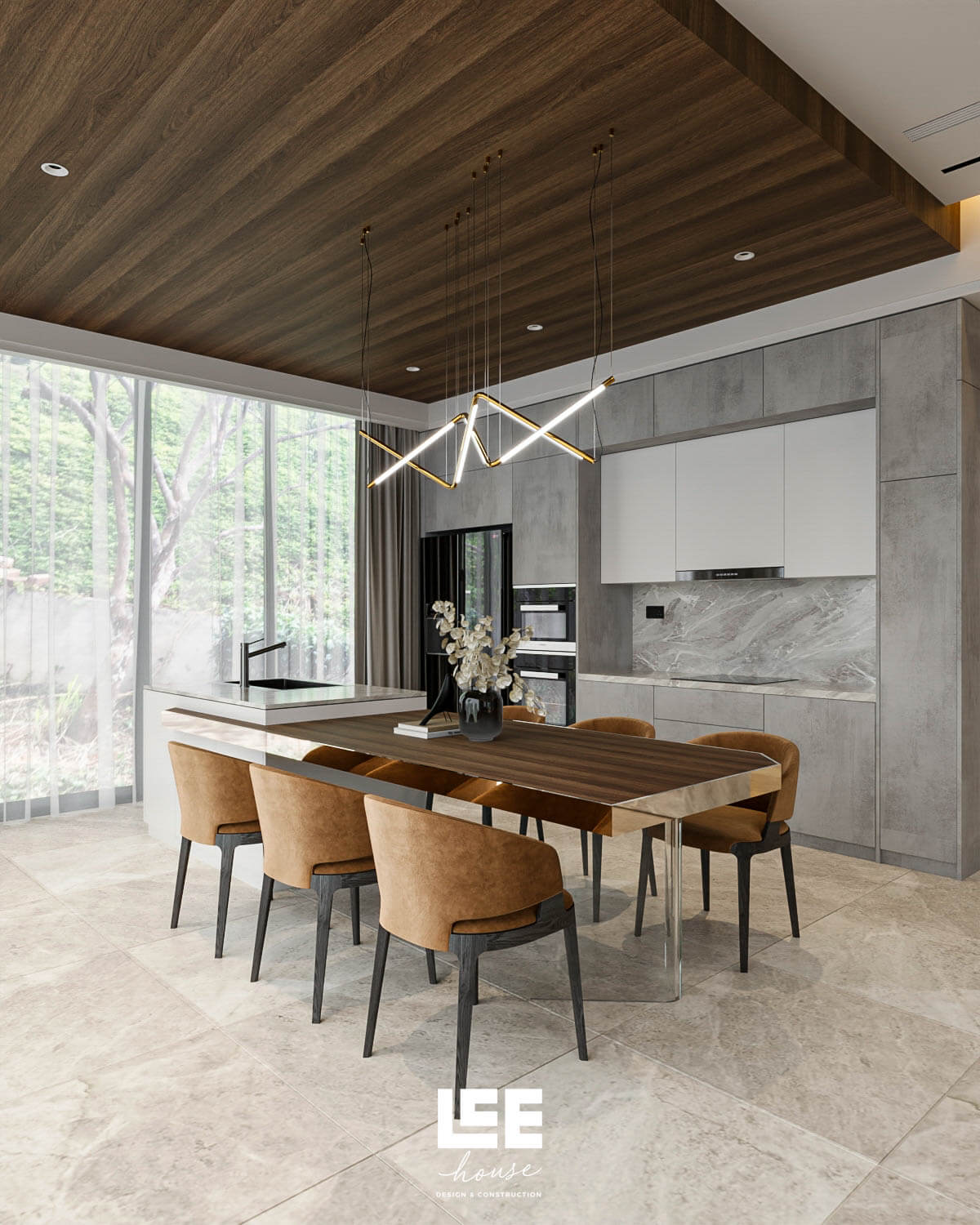 Thiết kế nội thất Biệt thự La Saveur de Hoà Bình Resort