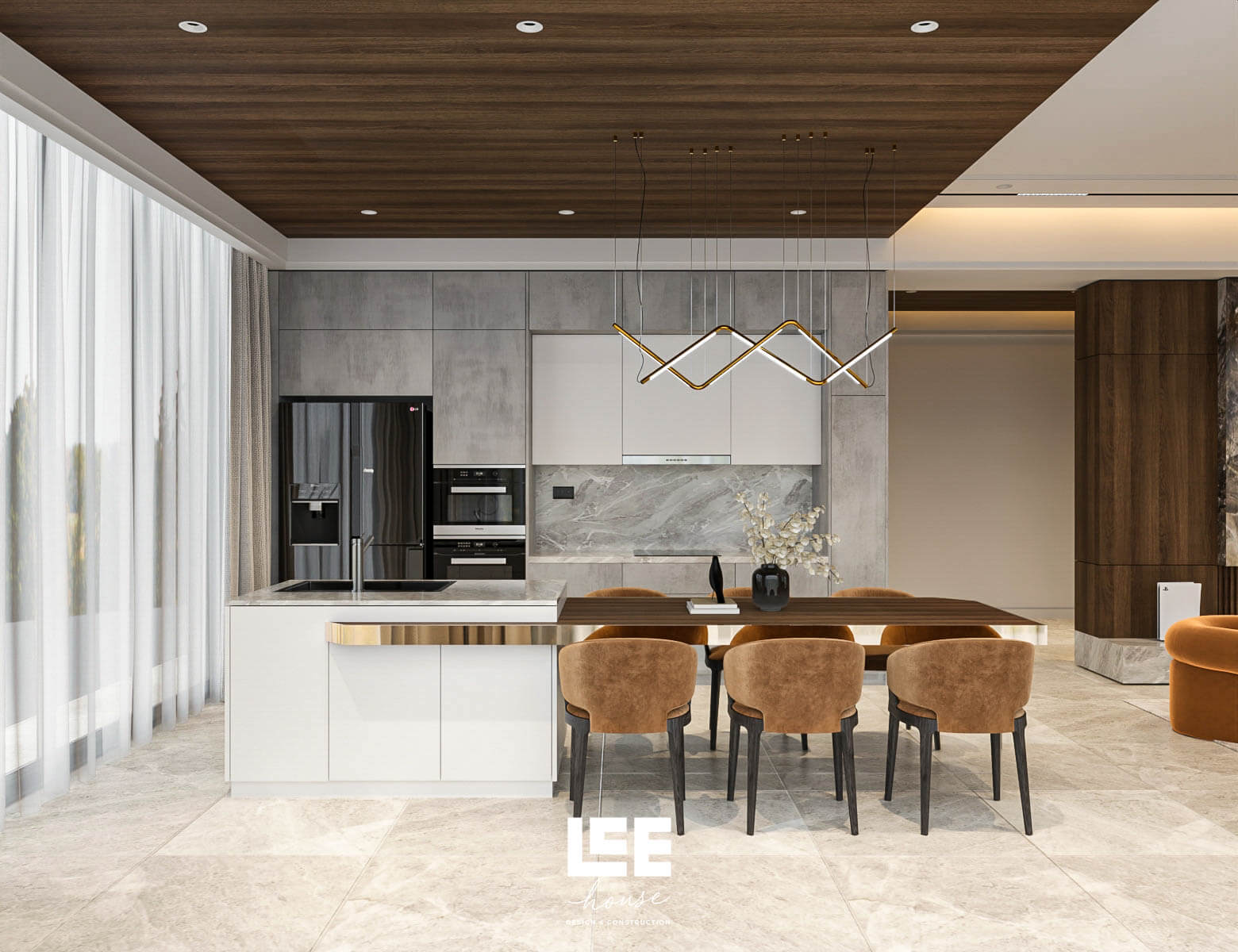 Thiết kế nội thất Biệt thự La Saveur de Hoà Bình Resort