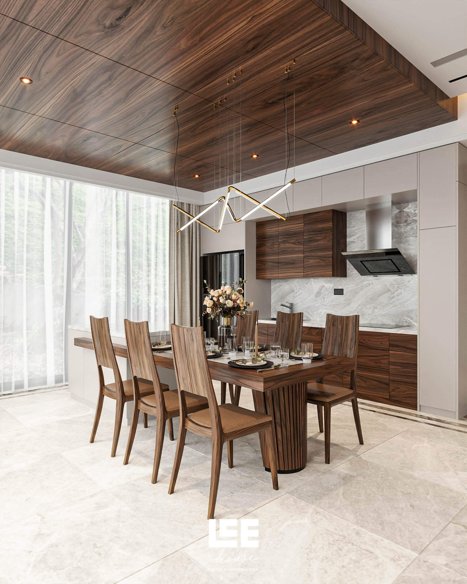 Thiết kế nội thất Biệt thự La Saveur de Hoà Bình Resort