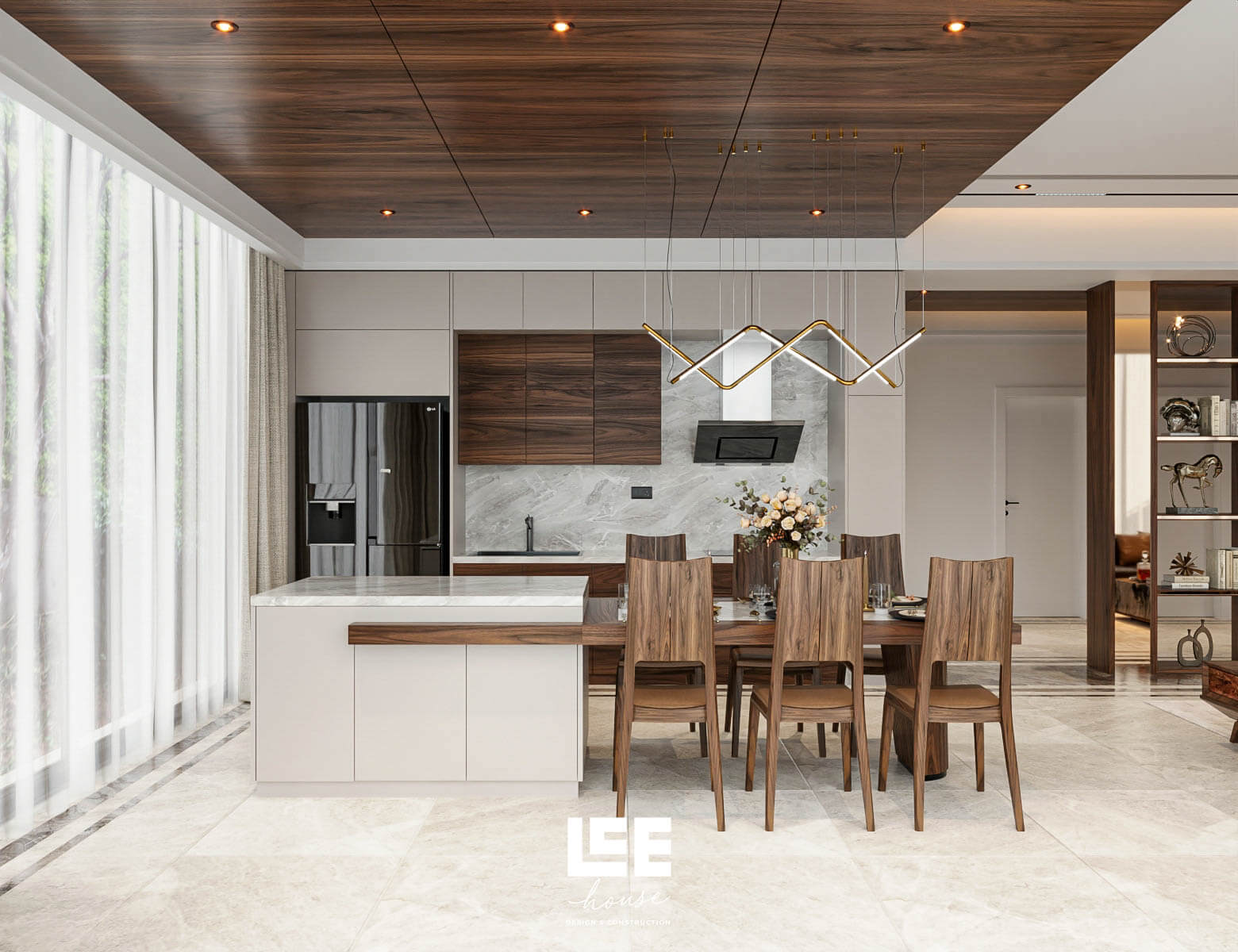 Thiết kế nội thất Biệt thự La Saveur de Hoà Bình Resort