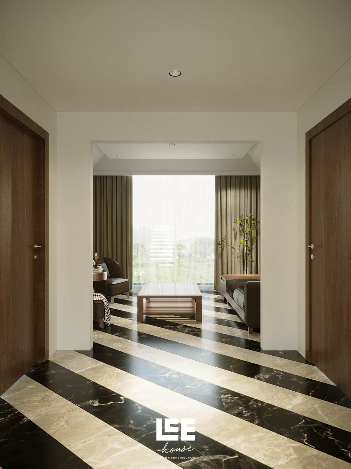 Thiết kế nội thất Biệt thự La Saveur de Hoà Bình Resort