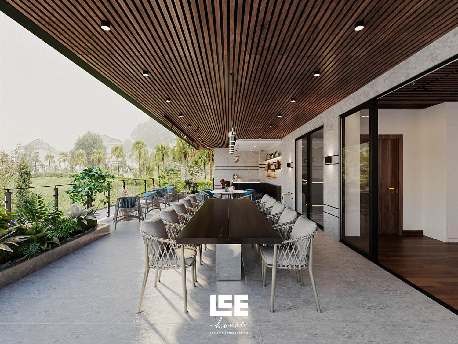 Thiết kế nội thất Biệt thự La Saveur de Hoà Bình Resort