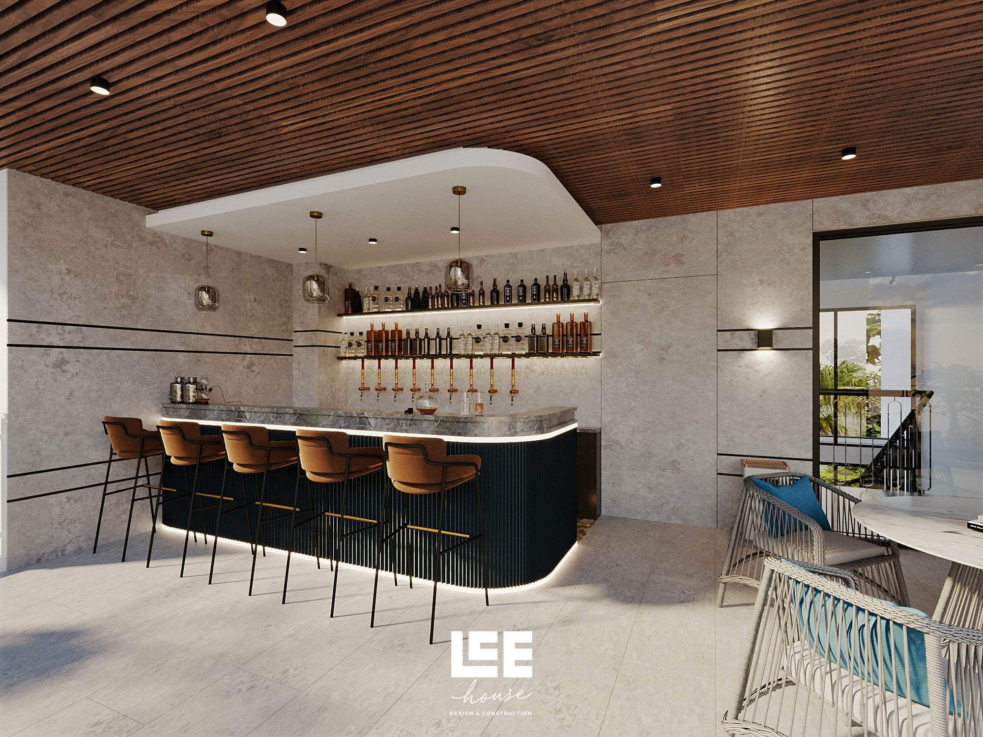 Thiết kế nội thất Biệt thự La Saveur de Hoà Bình Resort