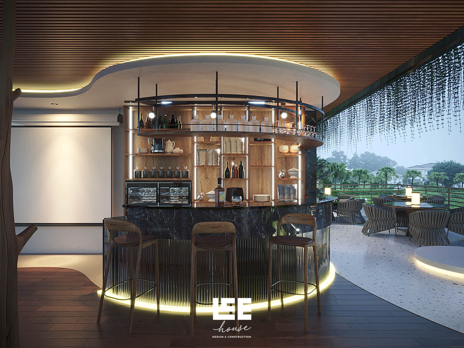 Thiết kế nội thất Biệt thự La Saveur de Hoà Bình Resort