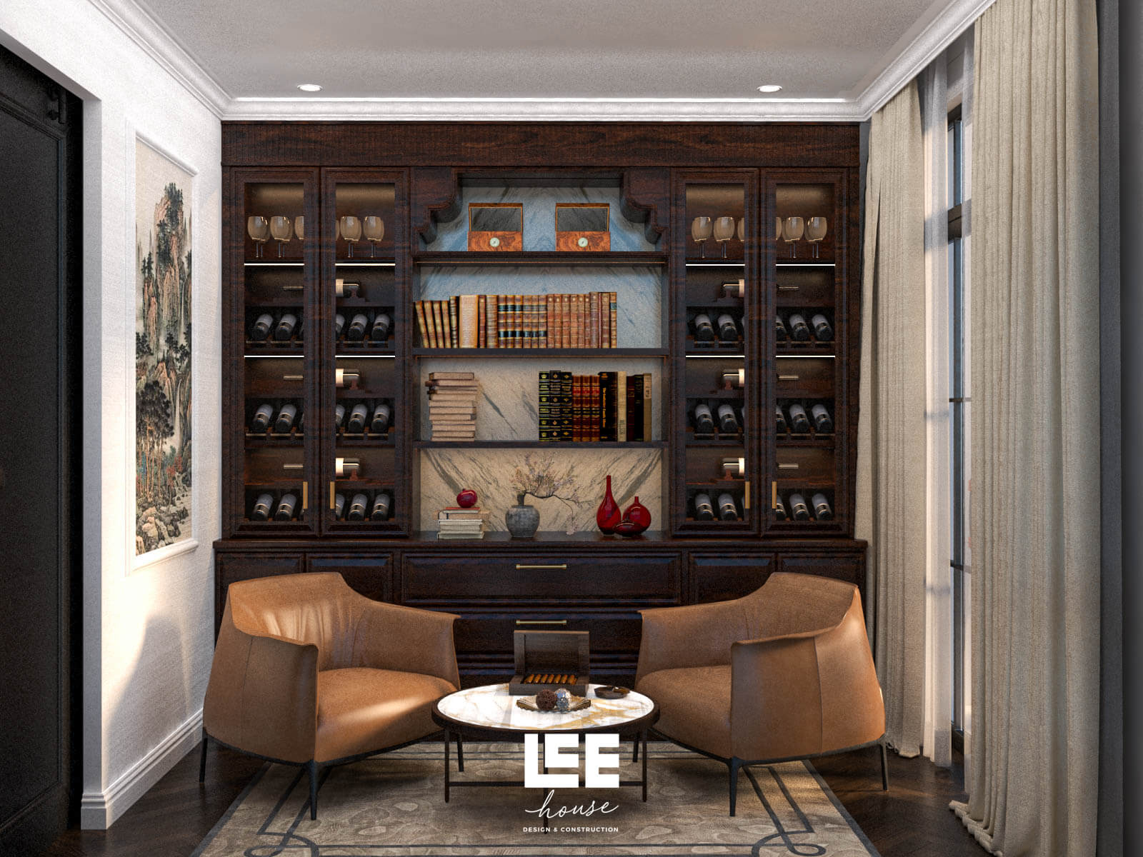 Thiết kế nội thất Biệt thự Làng kiến trúc Phong Cảnh