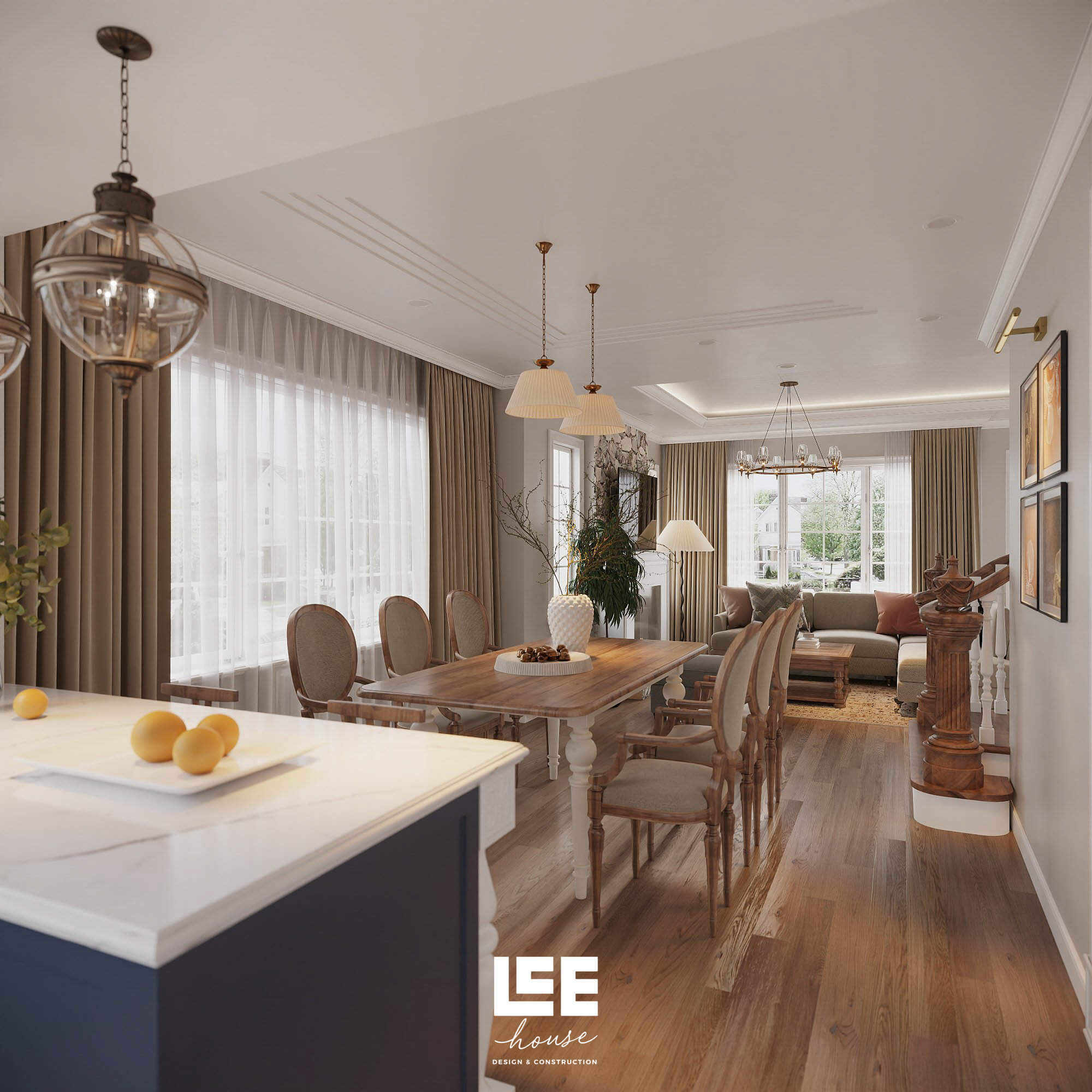 Thiết kế nội thất Biệt thự Seattle