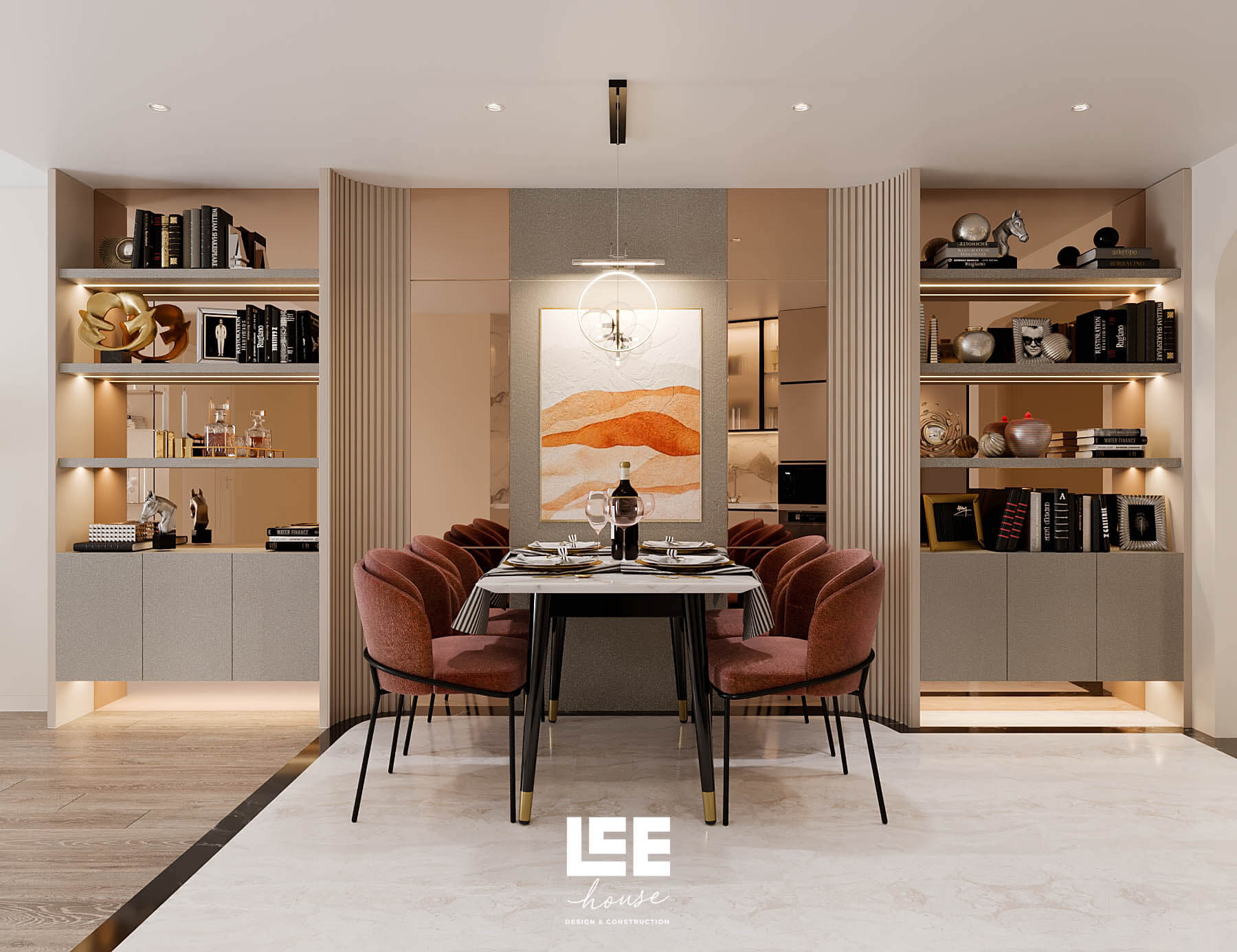 Thiết kế nội thất Căn hộ Aqua Central