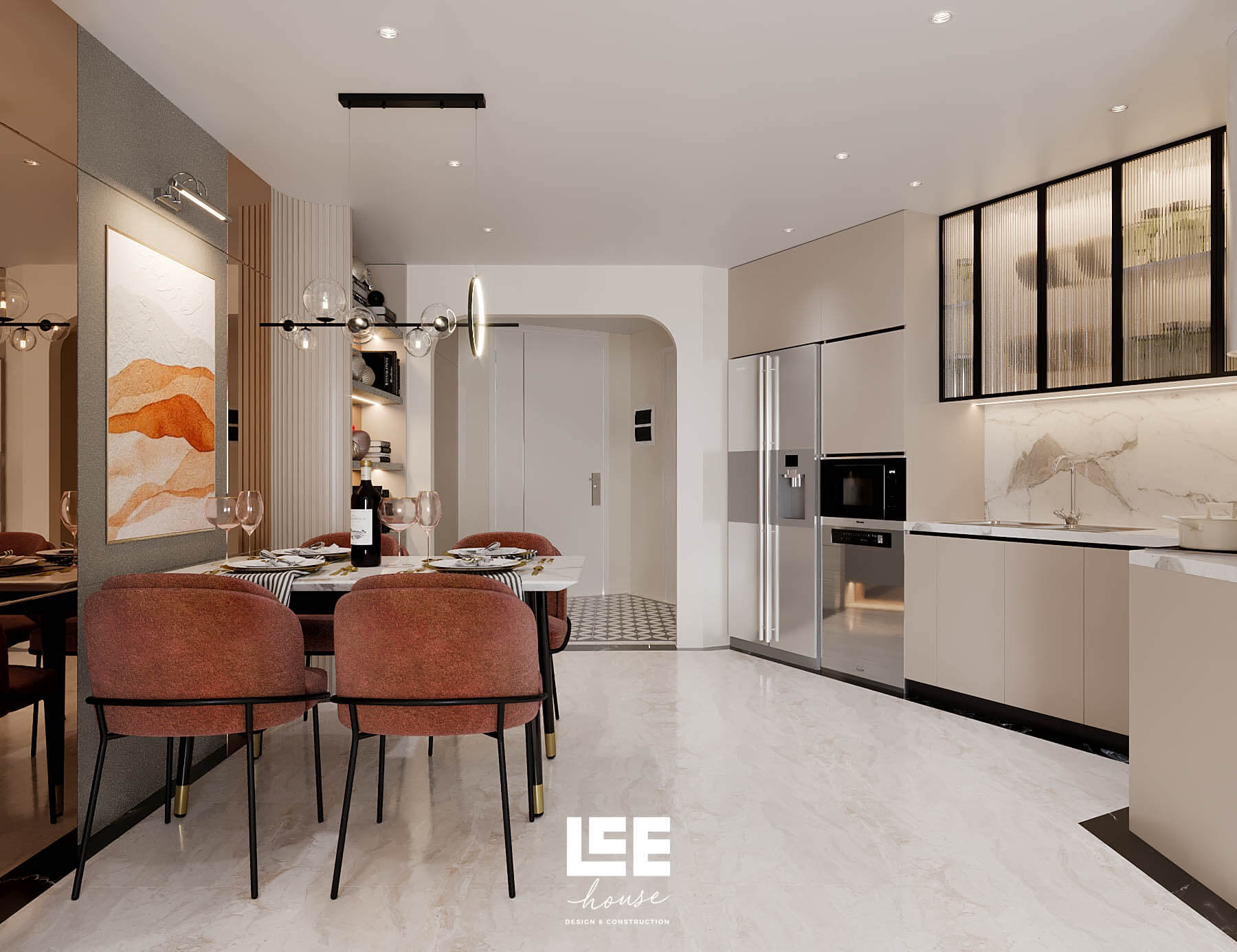 Thiết kế nội thất Căn hộ Aqua Central