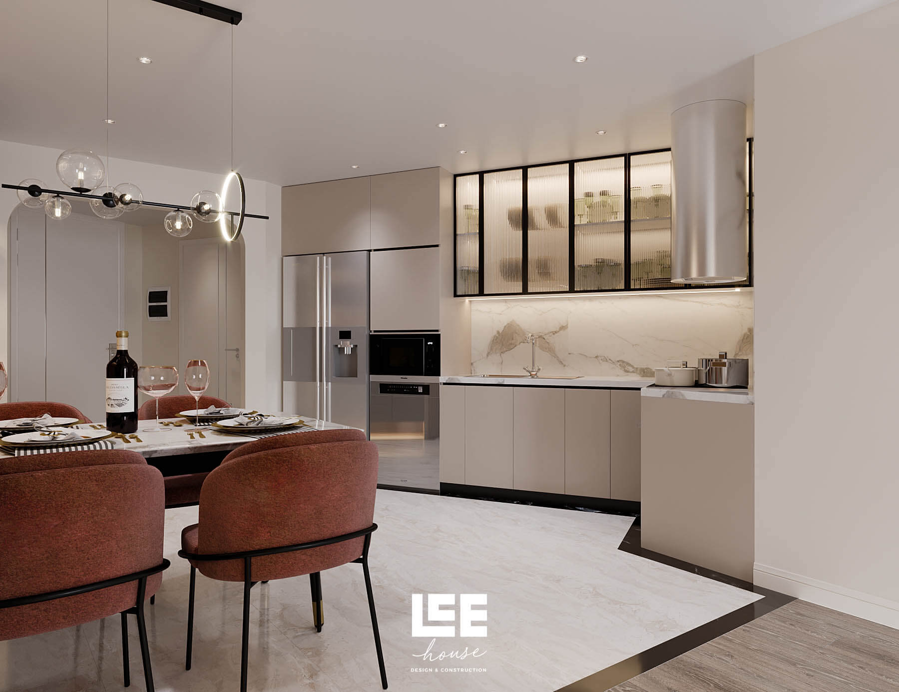 Thiết kế nội thất Căn hộ Aqua Central