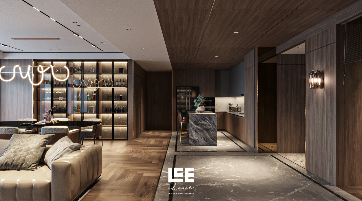 Thiết kế nội thất Căn hộ đập thông R1 Royal City