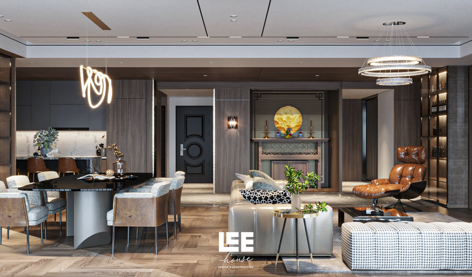 Thiết kế nội thất Căn hộ đập thông R1 Royal City