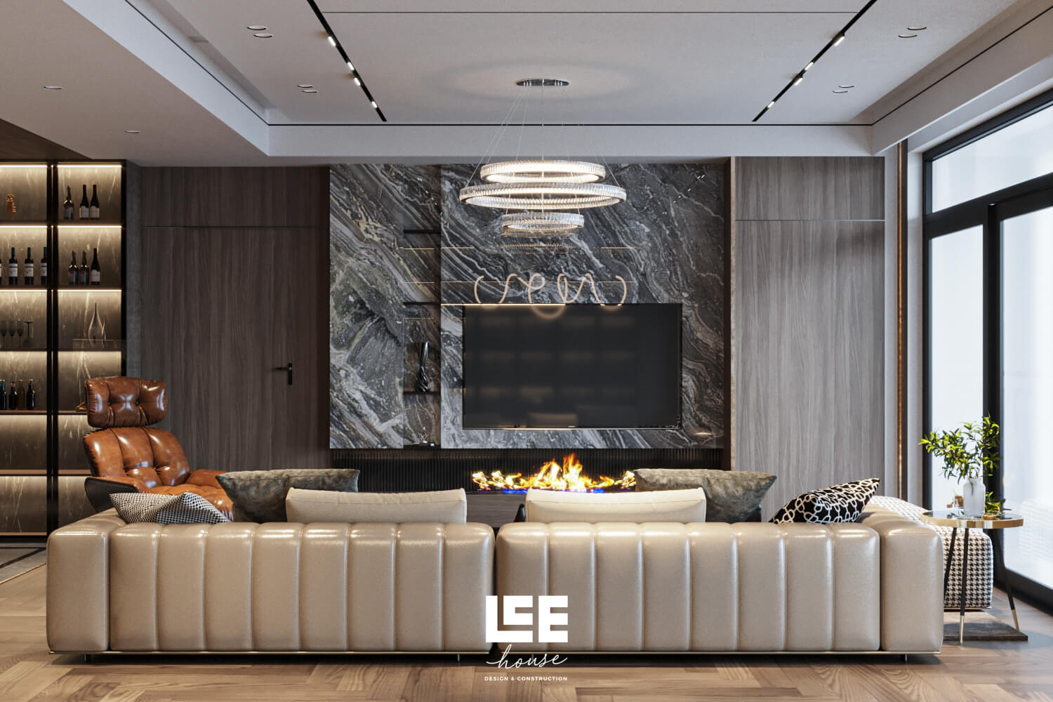 Thiết kế nội thất Căn hộ đập thông R1 Royal City