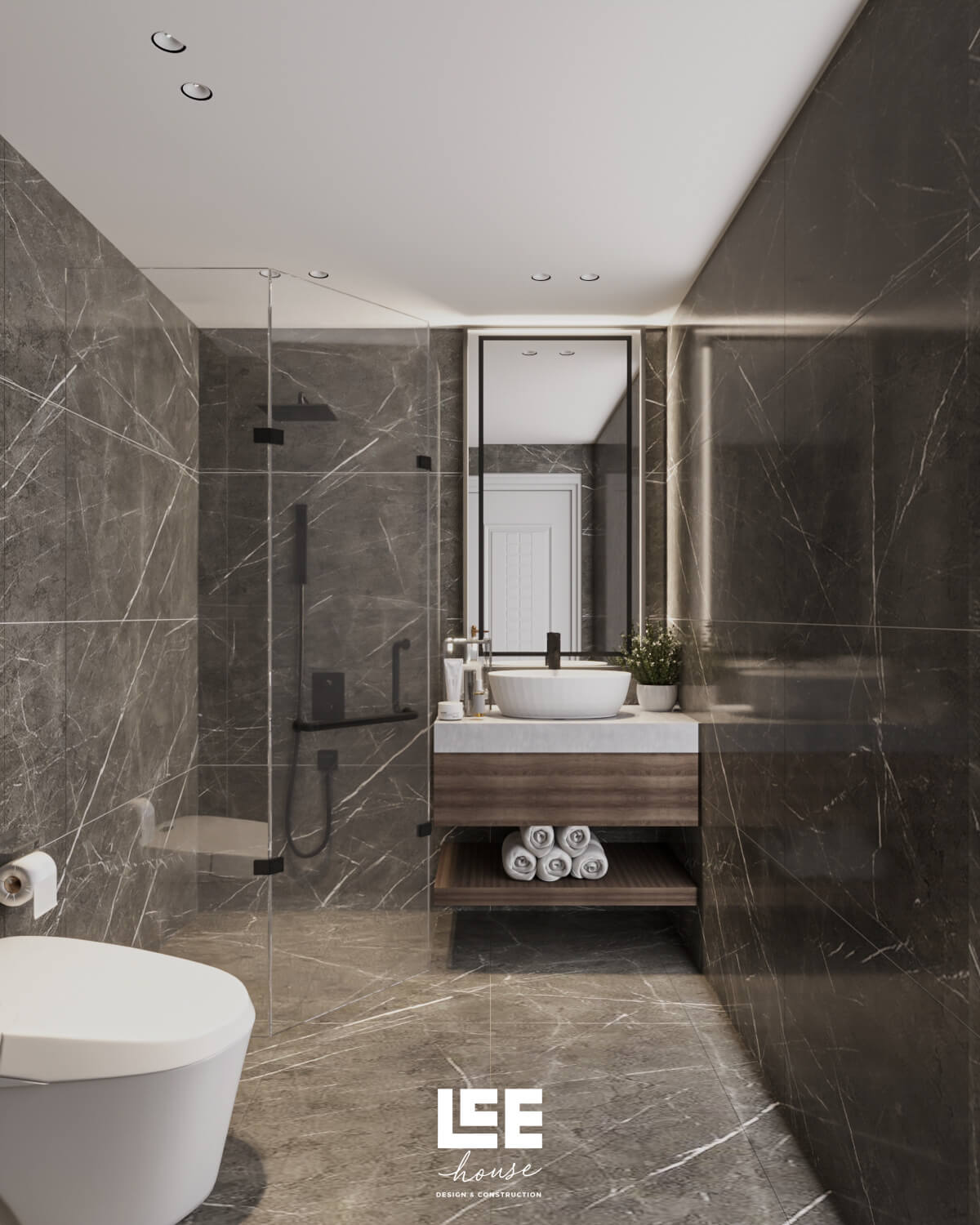 Thiết kế nội thất Căn hộ đập thông R1 Royal City