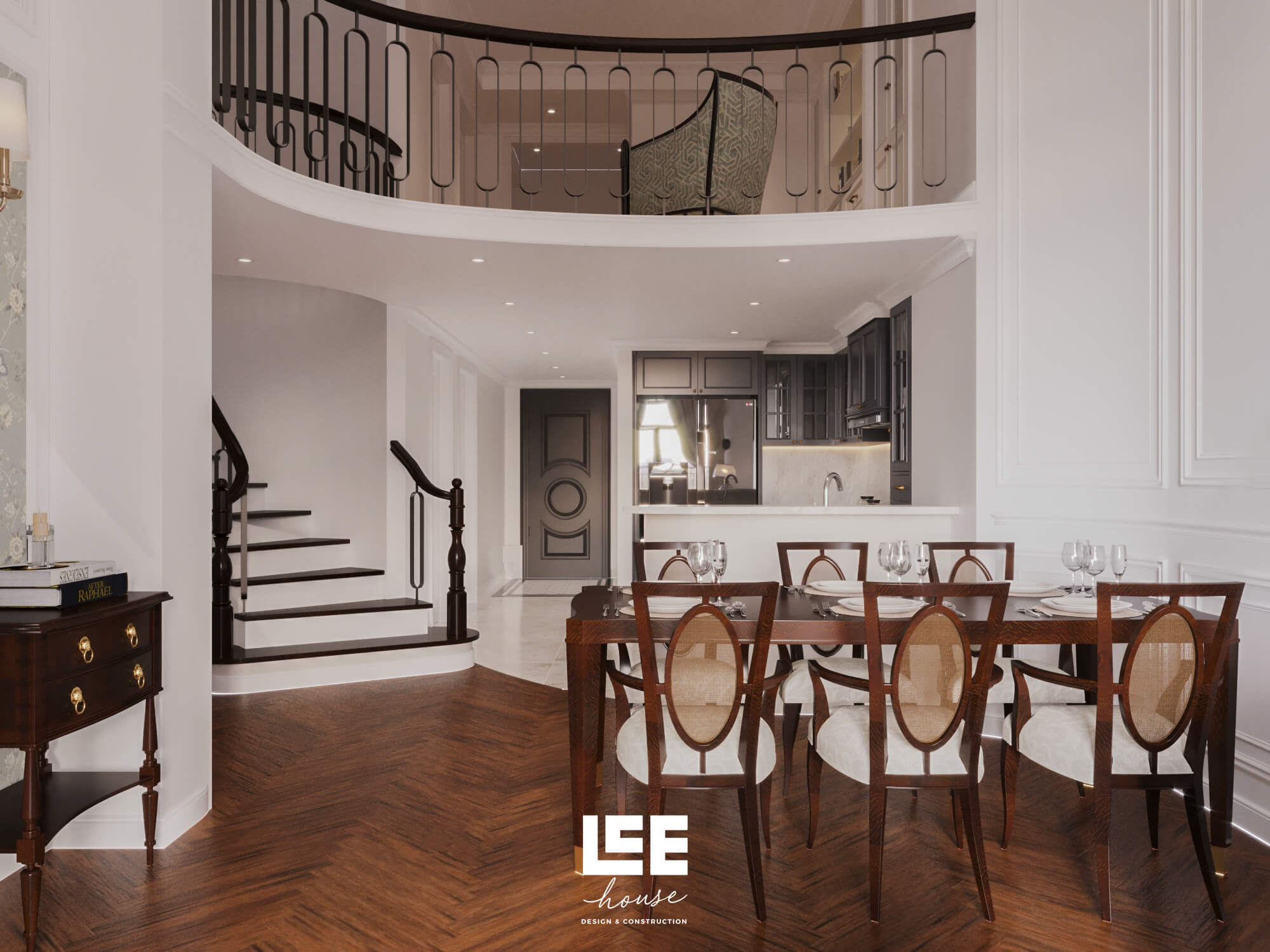 Thiết kế nội thất Căn hộ Duplex R5 Royal City