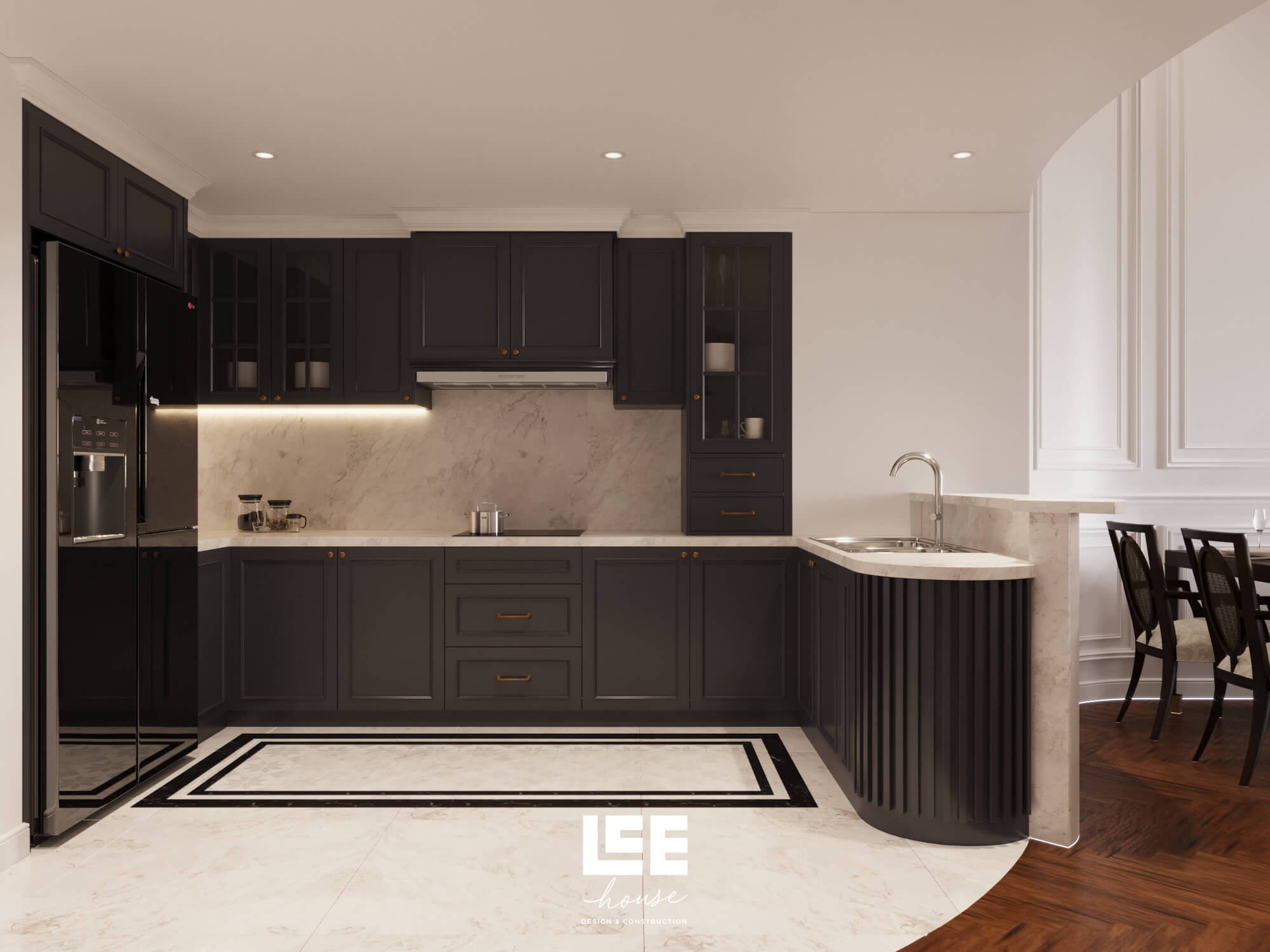 Thiết kế nội thất Căn hộ Duplex R5 Royal City