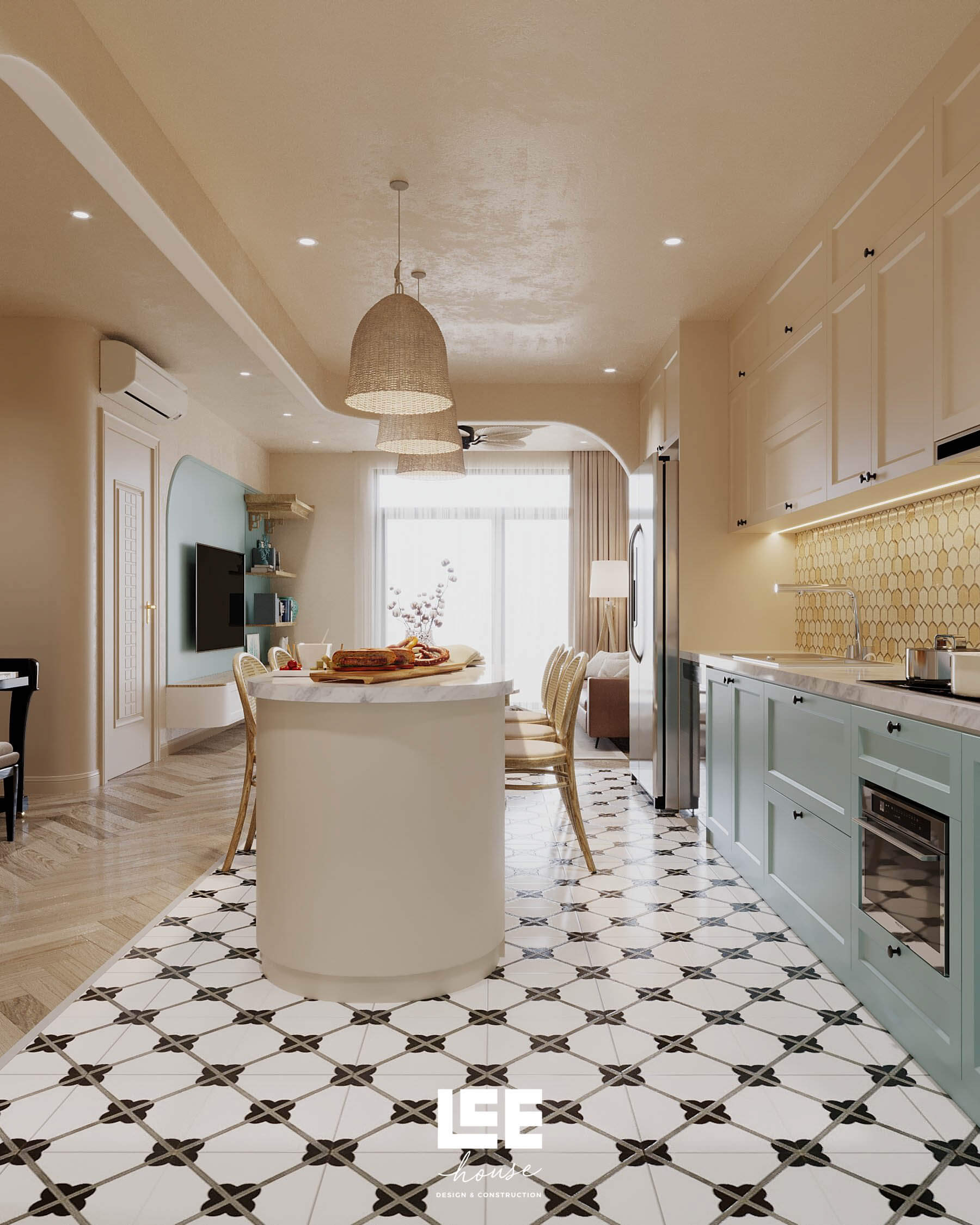 Thiết kế nội thất Căn hộ R5 Royal City