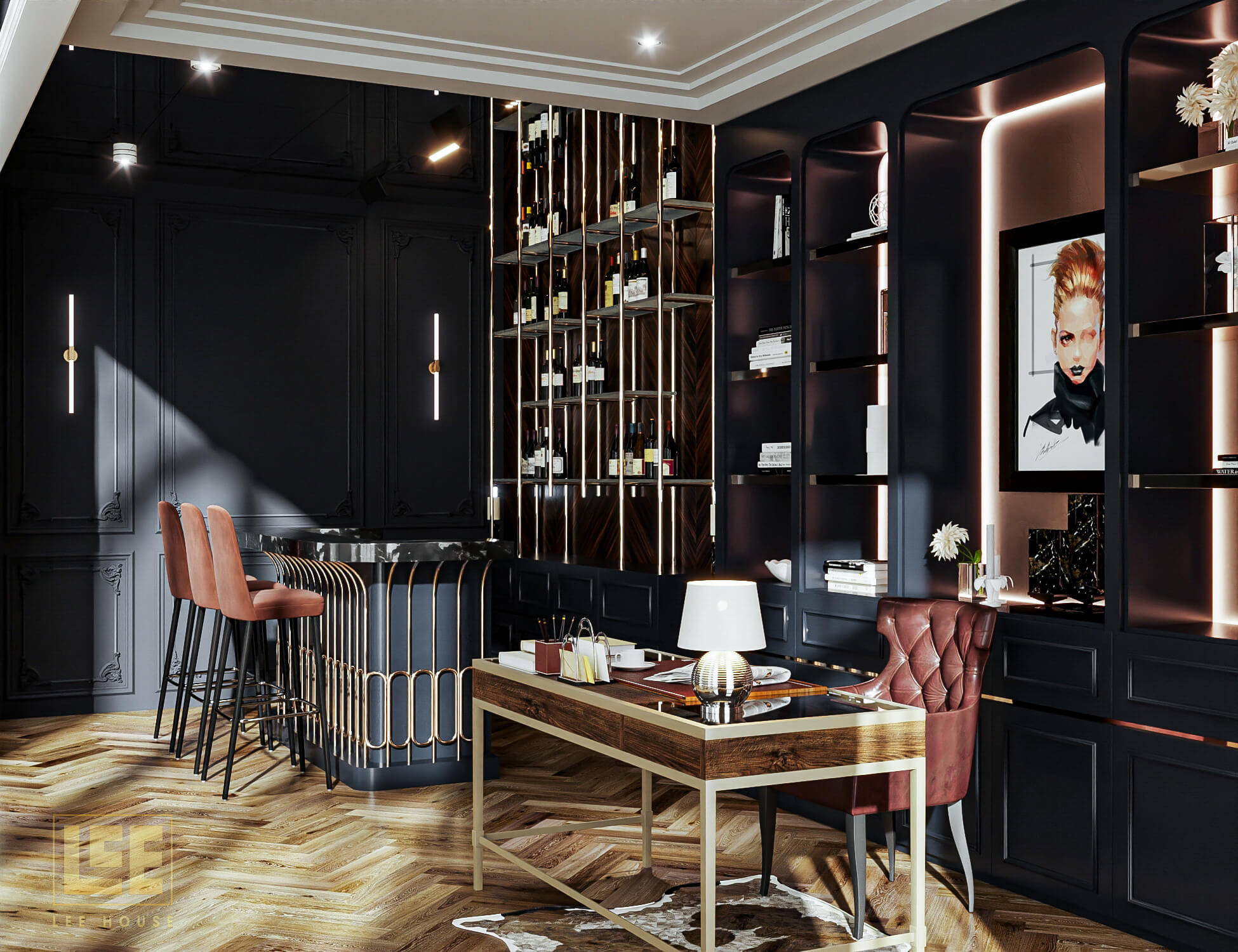 Thiết kế nội thất Nhà phố Cầu Giấy