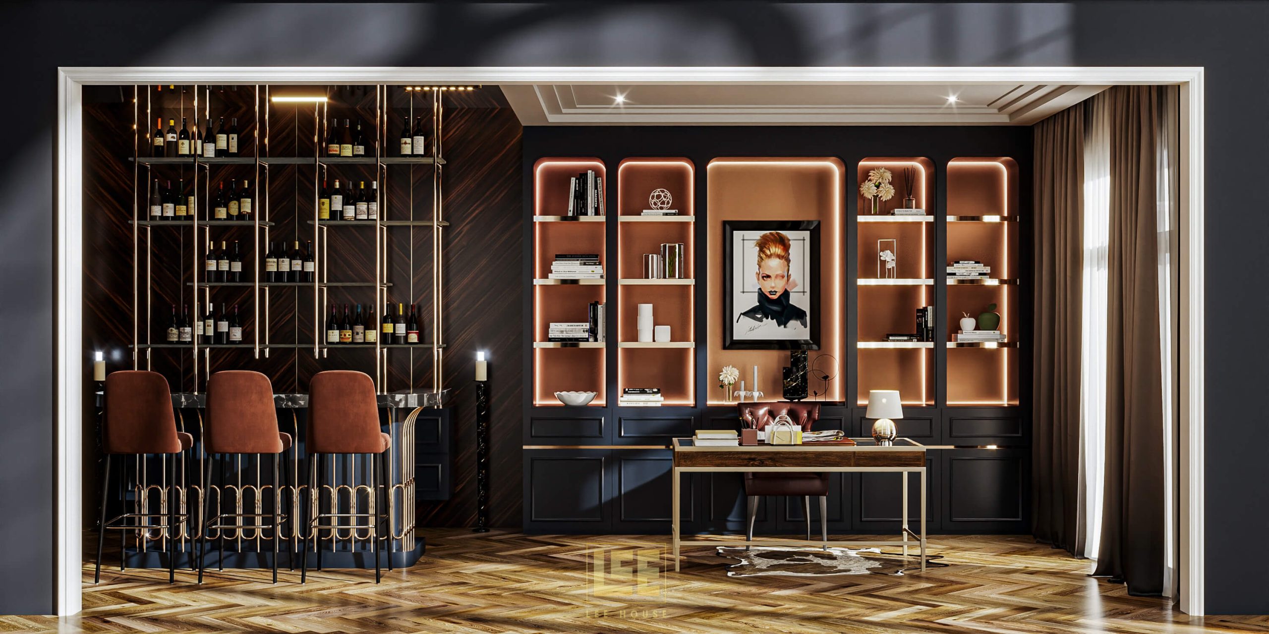 Thiết kế nội thất Nhà phố Cầu Giấy