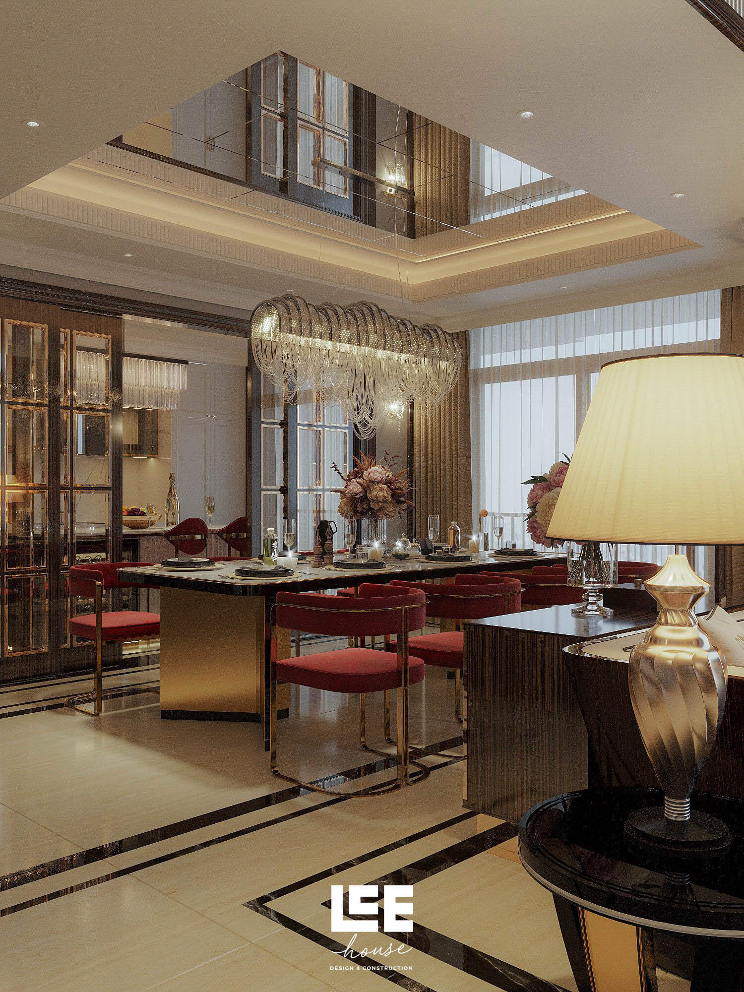 Thiết kế nội thất Penthouse Lâm Viên Complex