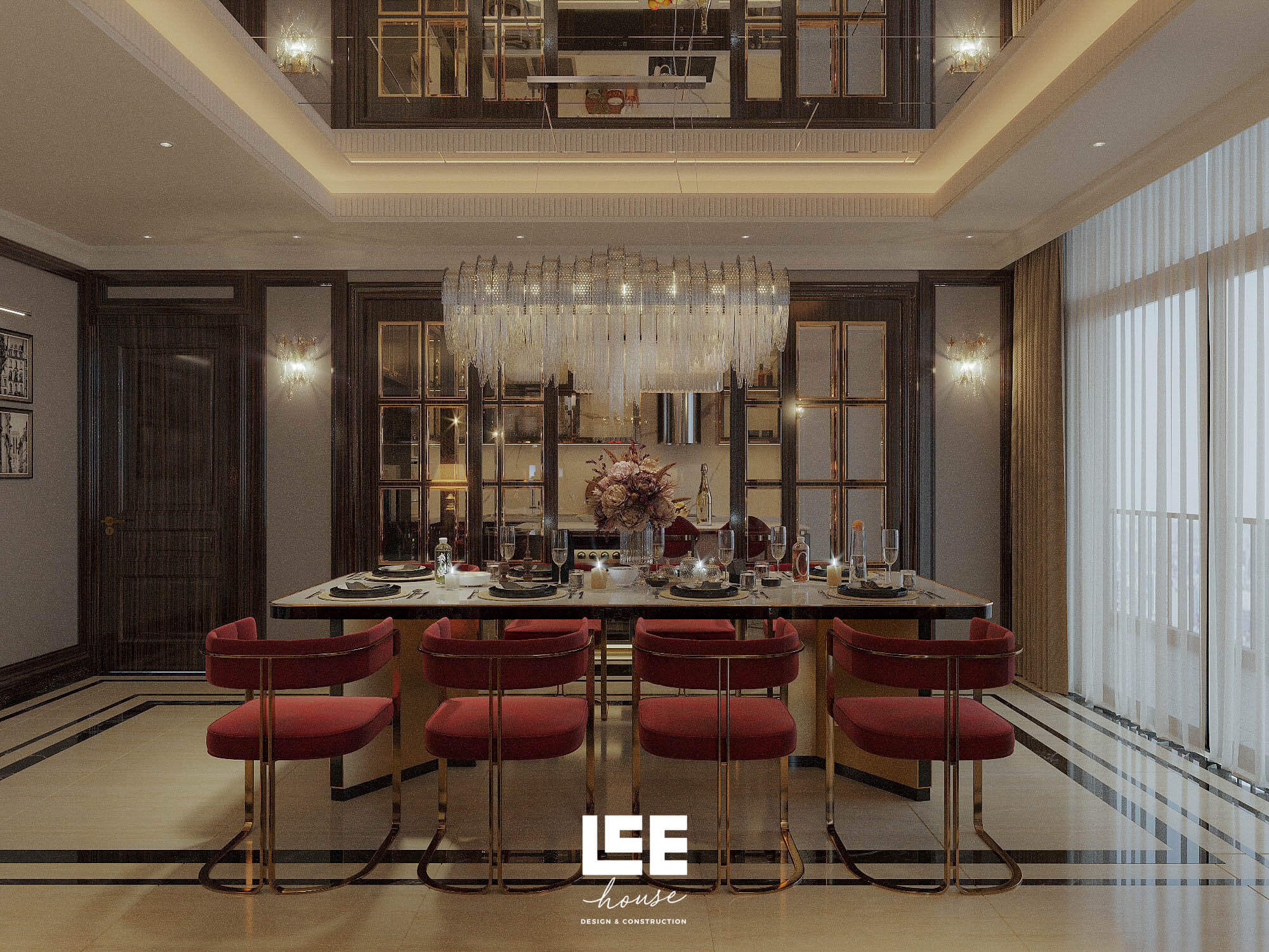 Thiết kế nội thất Penthouse Lâm Viên Complex