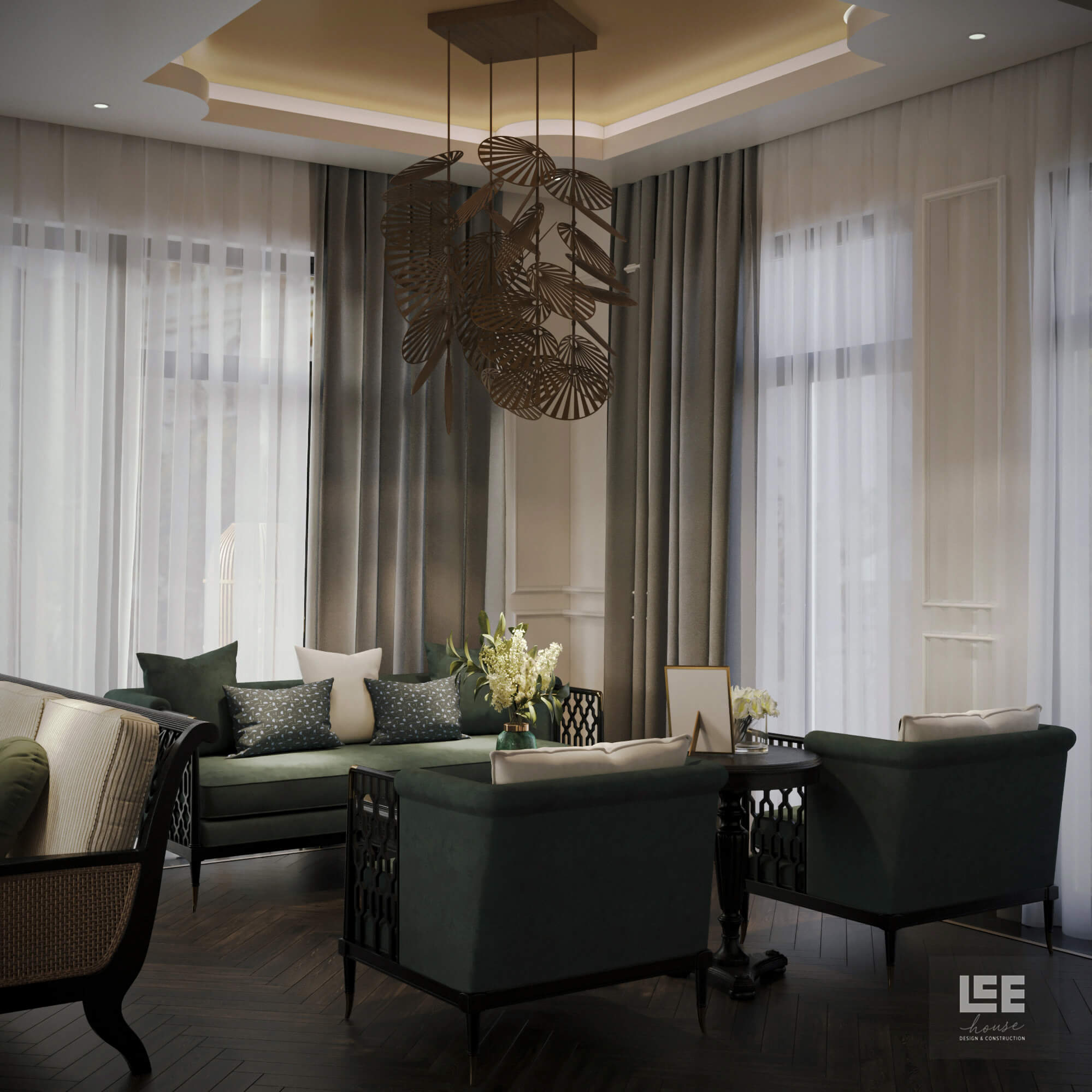 Thiết kế nội thất Shophouse Đại lộ San Hô