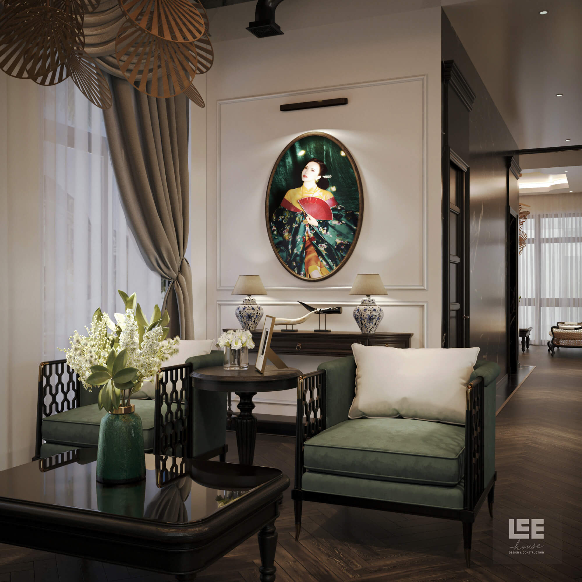 Thiết kế nội thất Shophouse Đại lộ San Hô