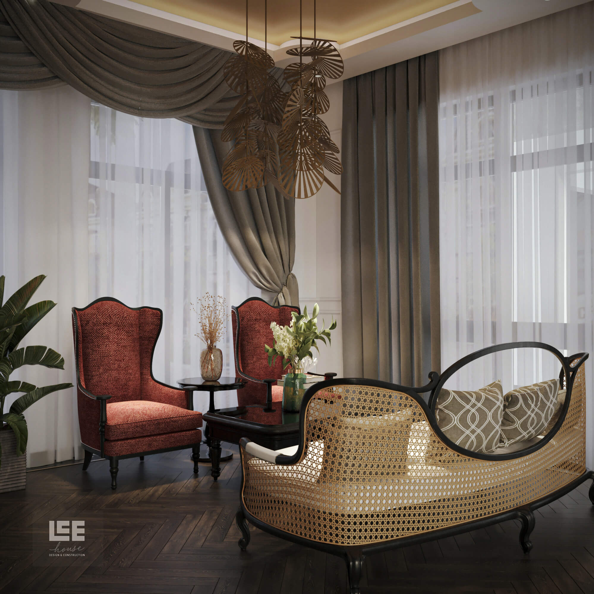 Thiết kế nội thất Shophouse Đại lộ San Hô