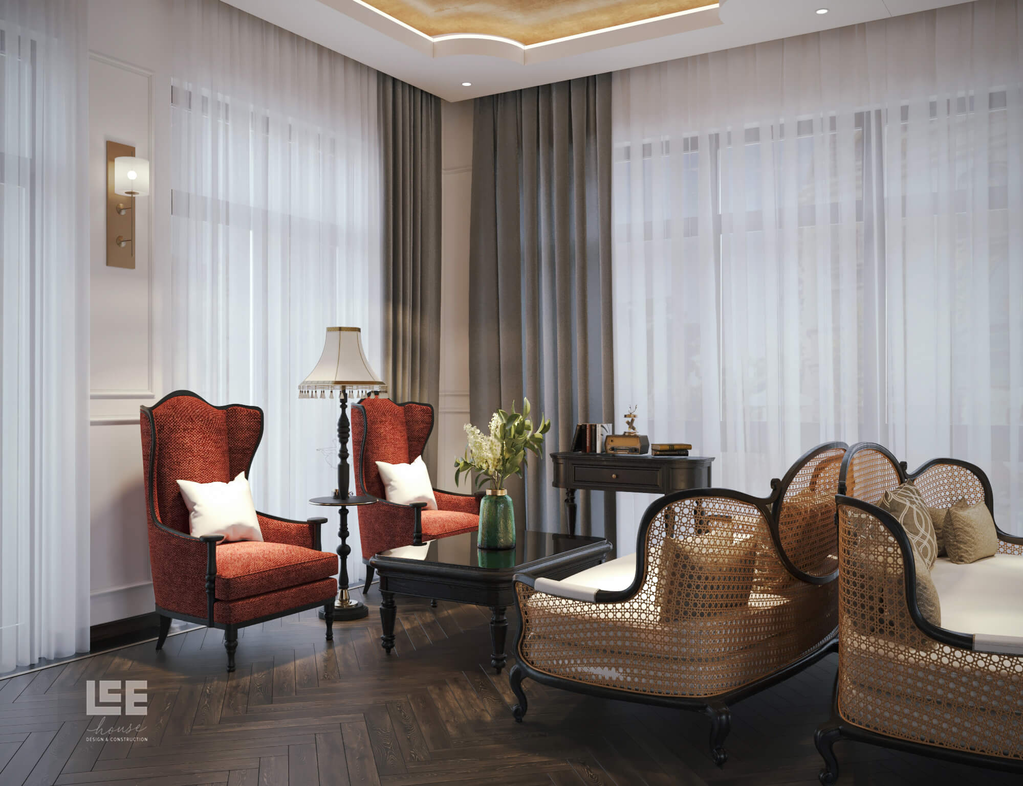 Thiết kế nội thất Shophouse Đại lộ San Hô