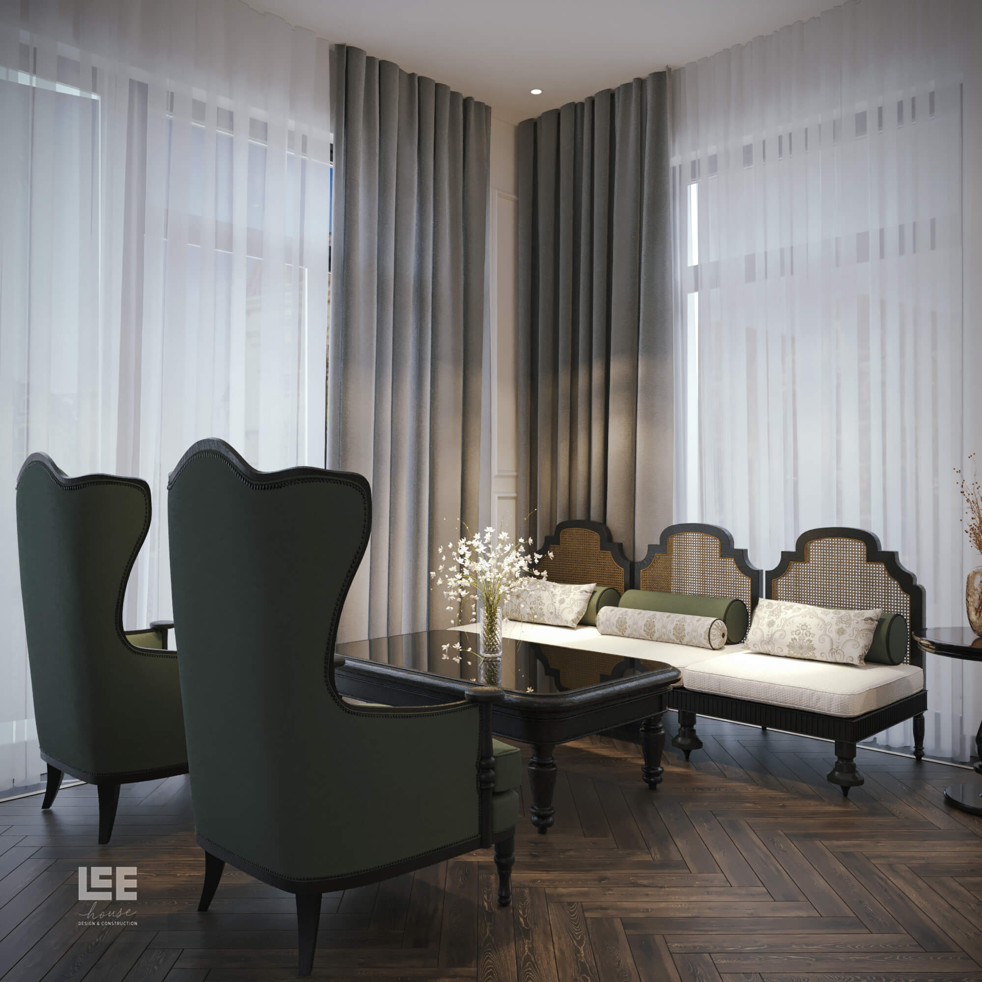 Thiết kế nội thất Shophouse Đại lộ San Hô