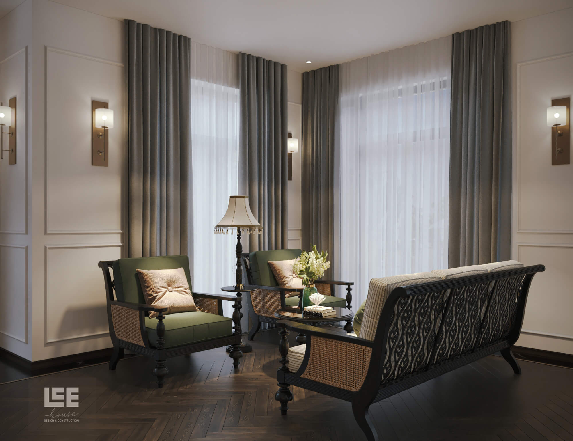 Thiết kế nội thất Shophouse Đại lộ San Hô