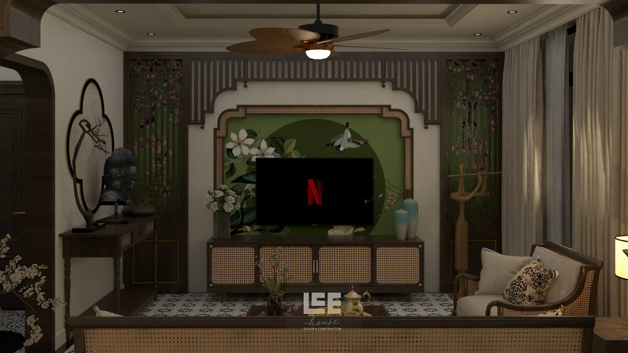 Thiết kế nội thất Shophouse Đại lộ San Hô