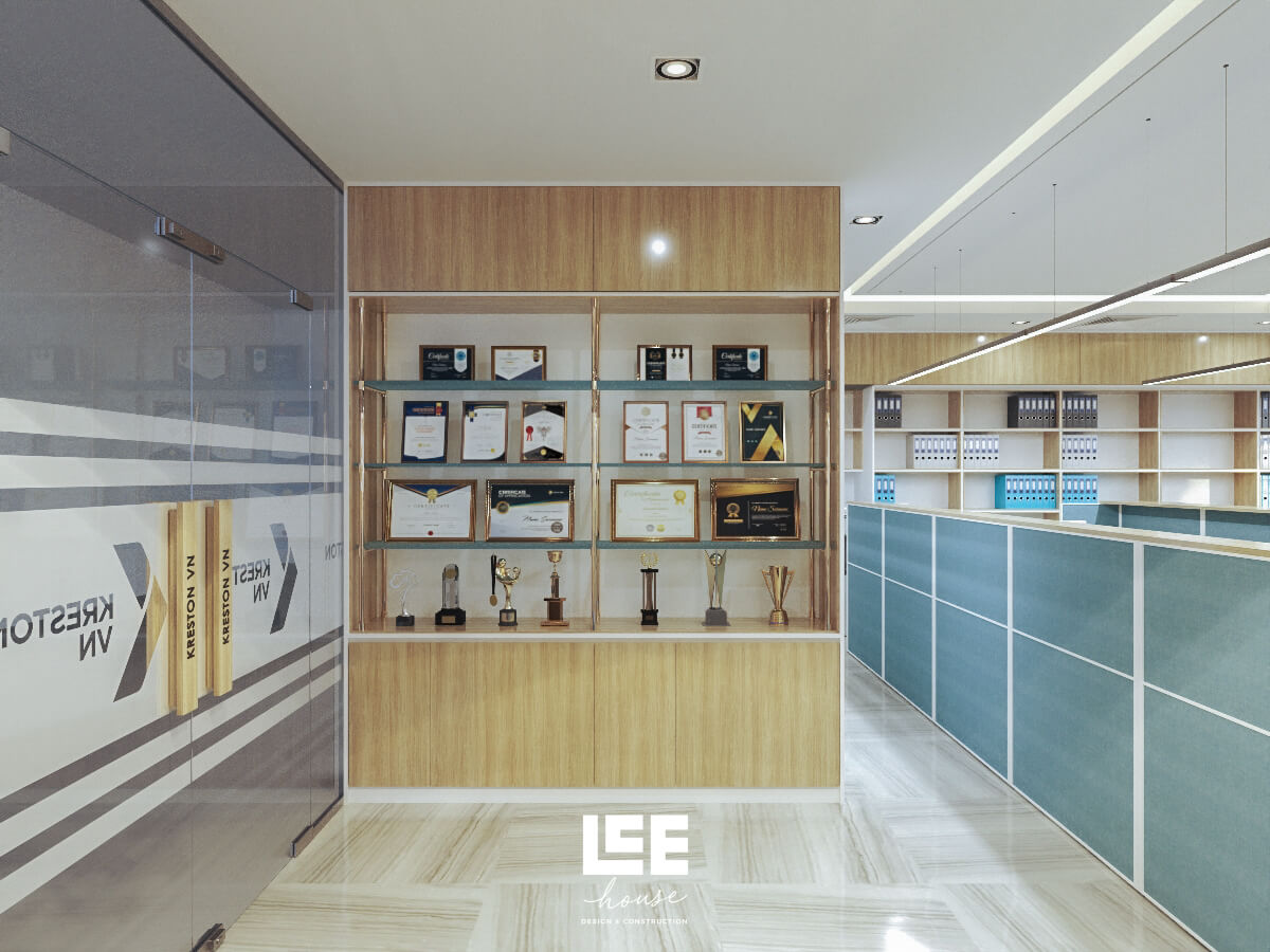 Thiết kế nội thất Văn phòng Kreston