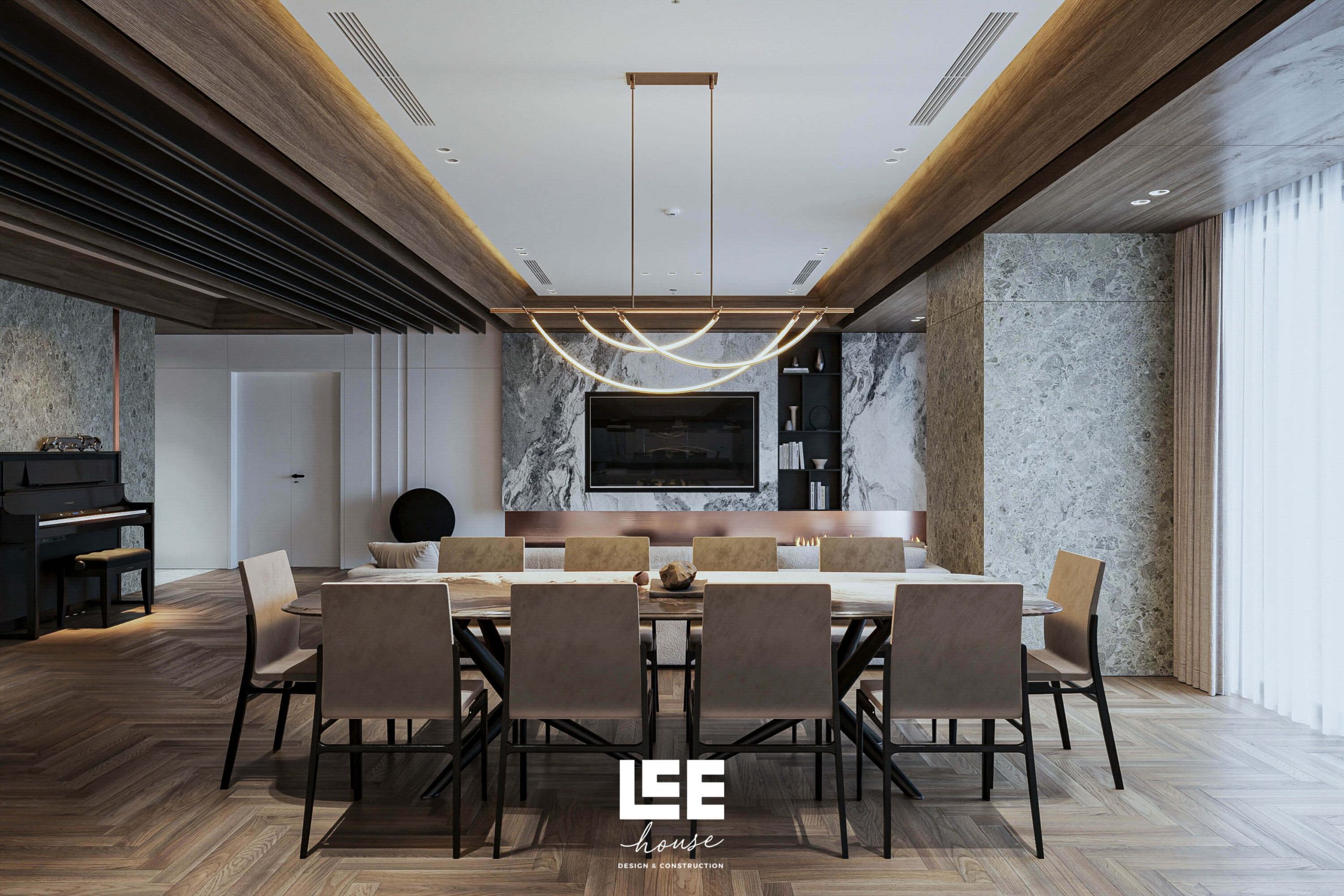 Thiết kế nội thất 3 Căn hộ đập thông R4 Royal City