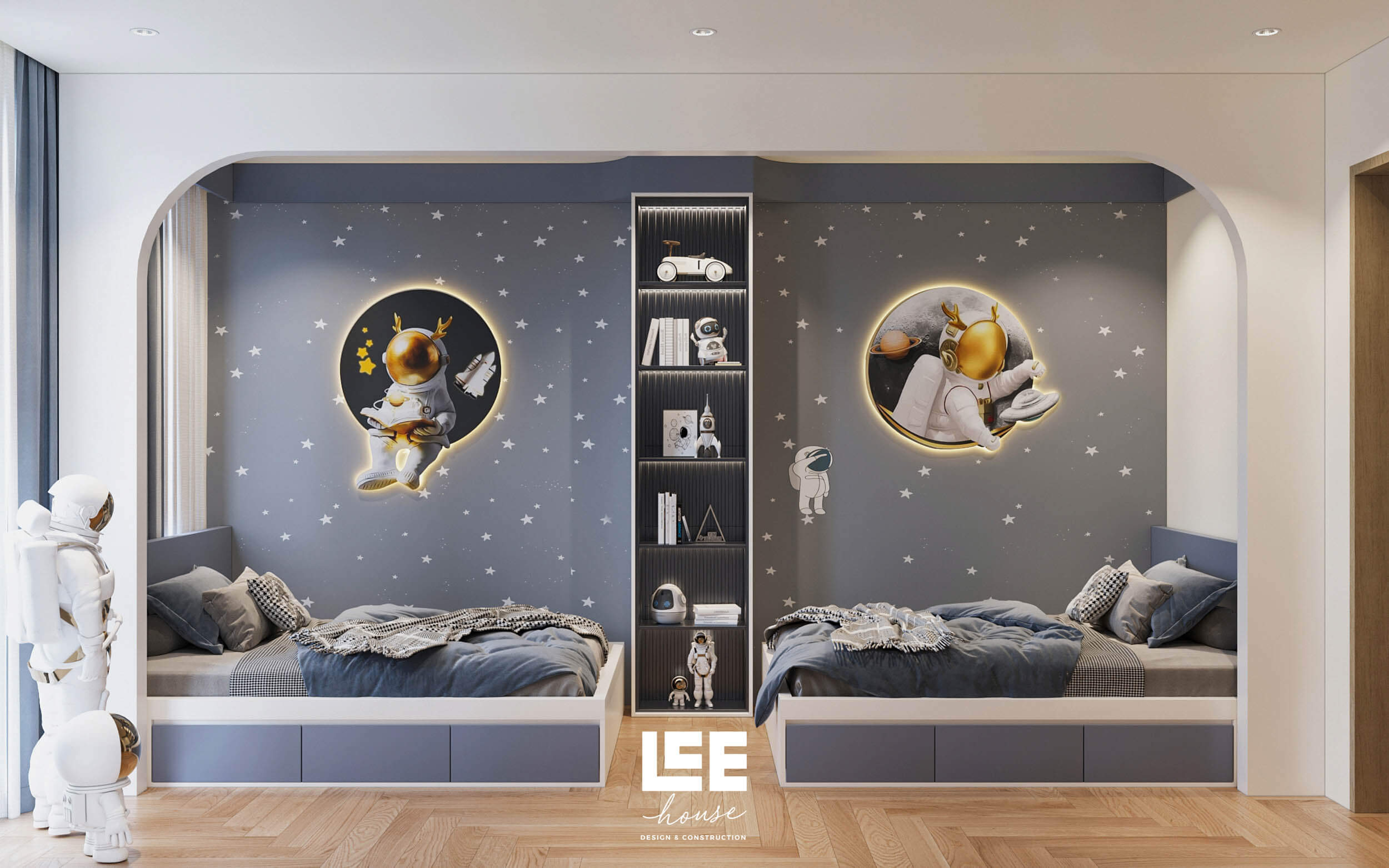 Thiết kế nội thất 3 Căn hộ đập thông R4 Royal City