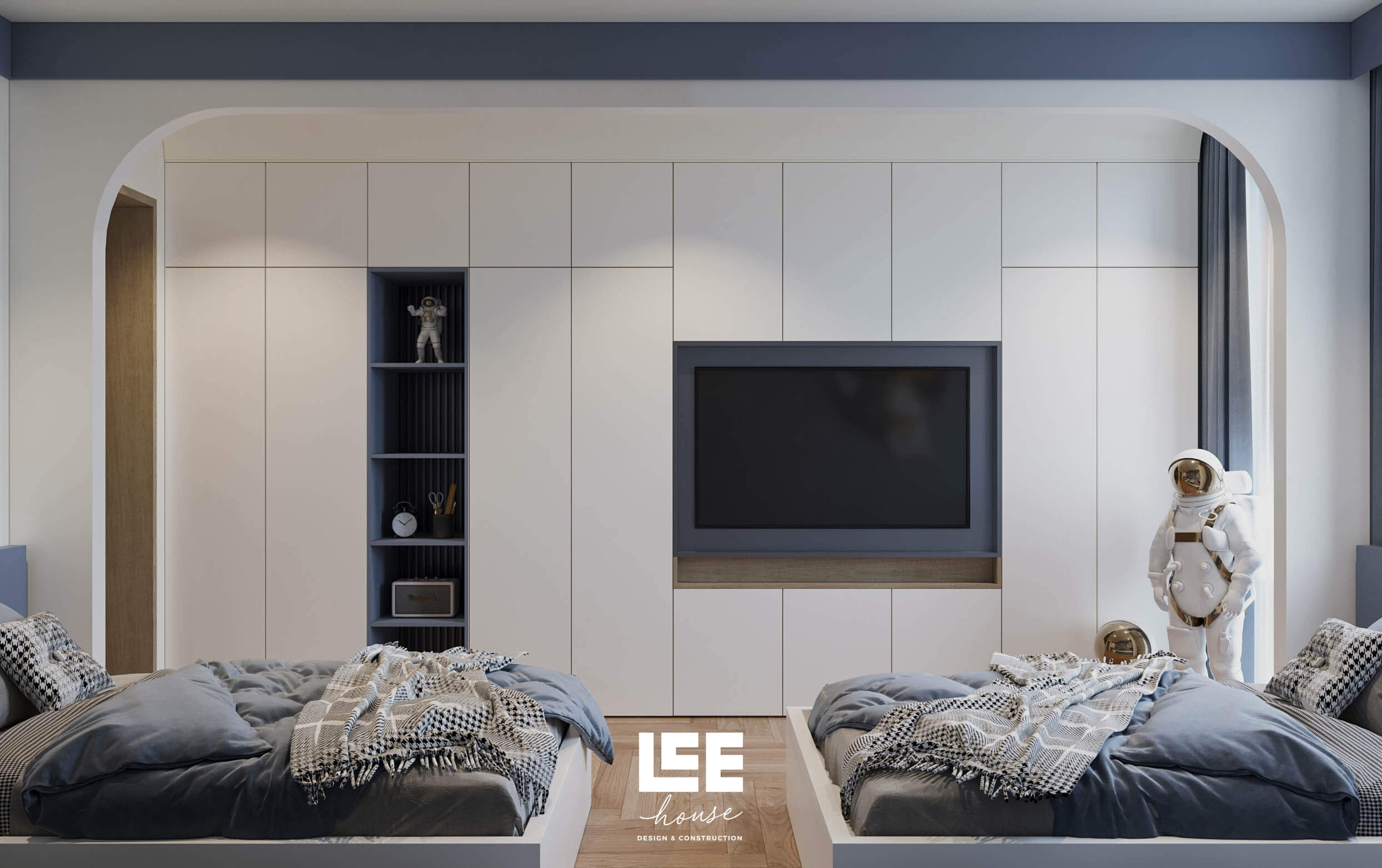 Thiết kế nội thất 3 Căn hộ đập thông R4 Royal City