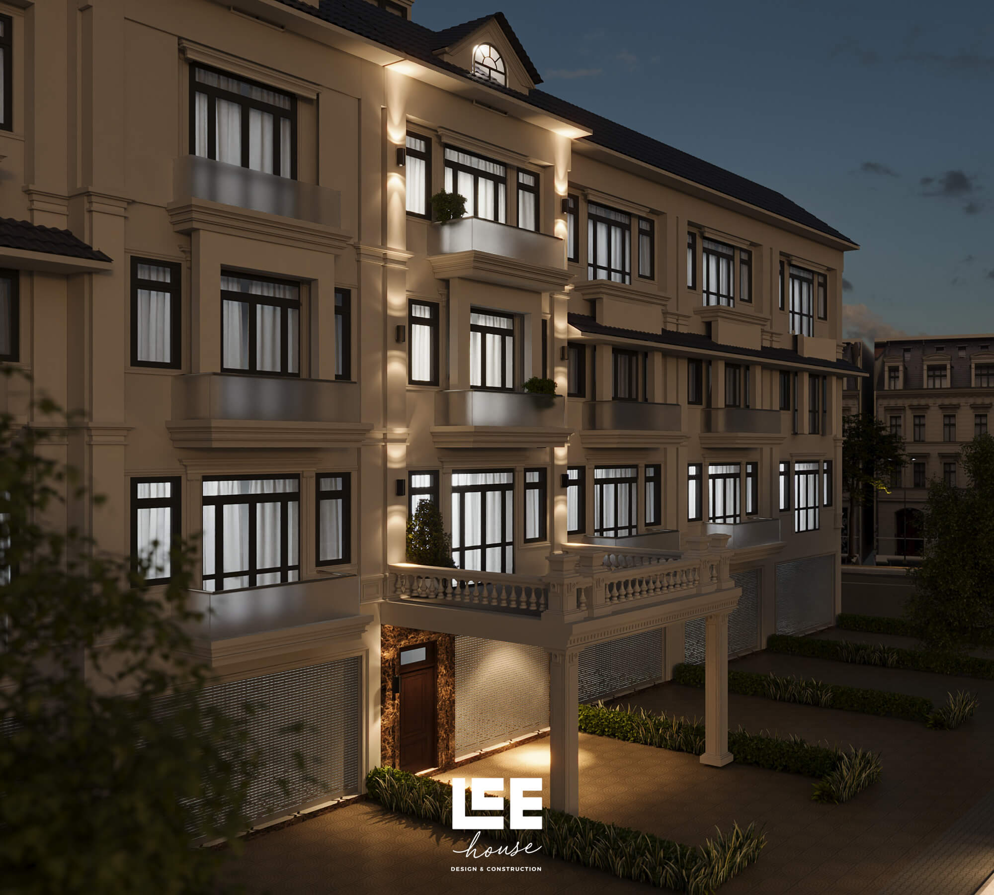 Thiết kế nội thất Biệt thự liền kề Geleximco