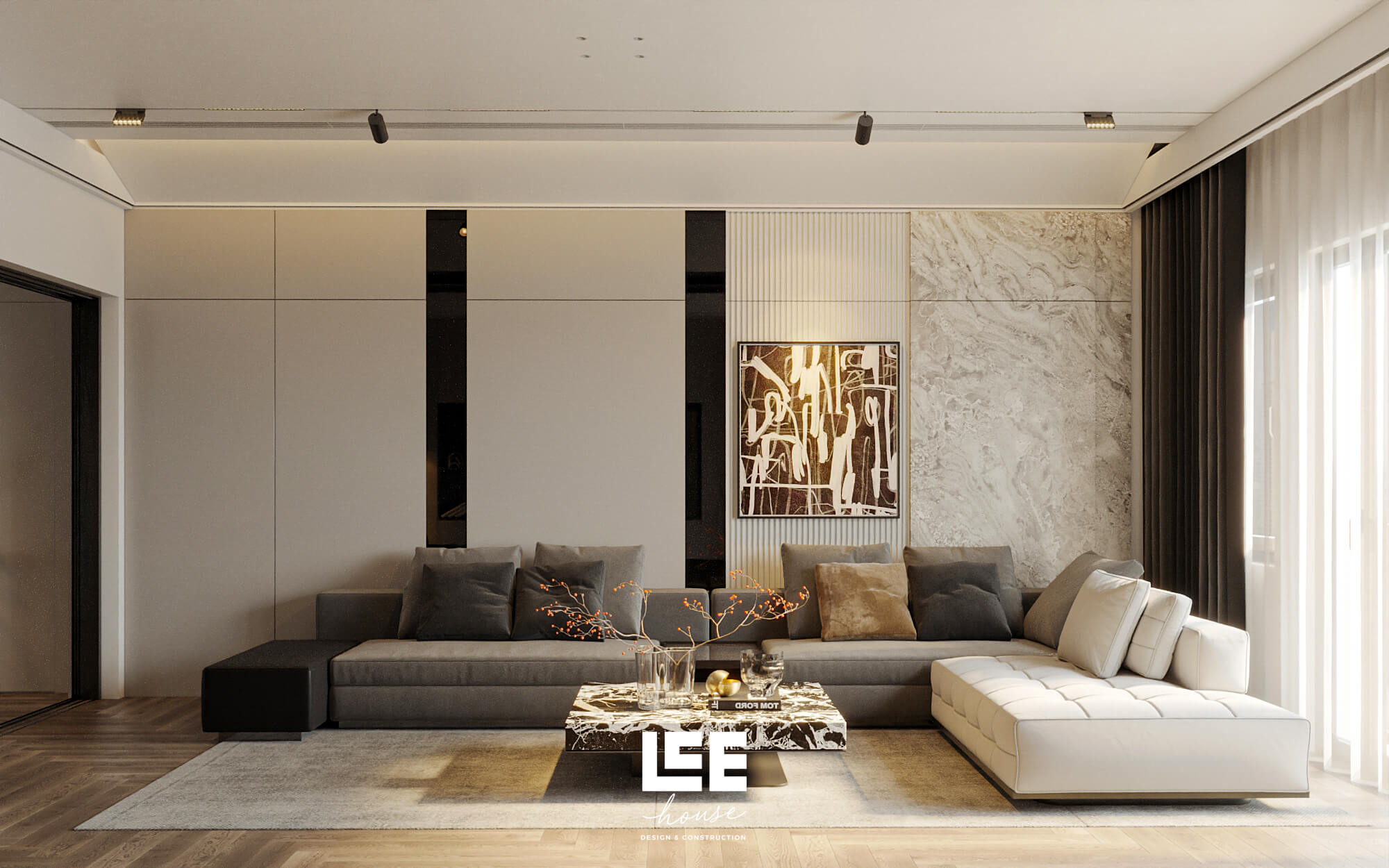 Thiết kế nội thất Biệt thự liền kề Geleximco