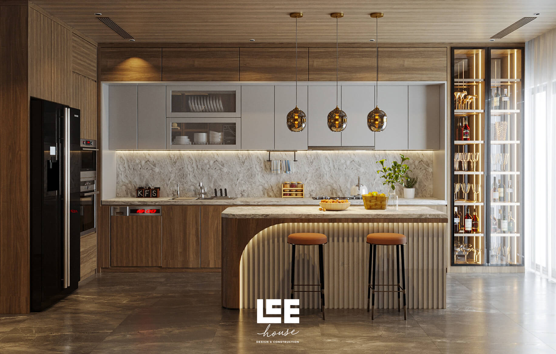 Thiết kế nội thất Biệt thự liền kề Geleximco