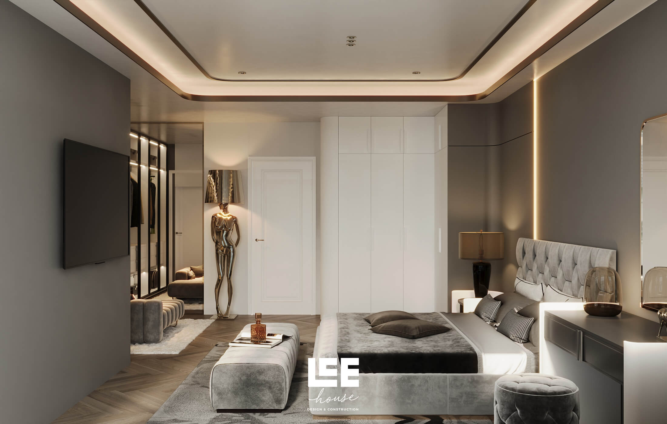 Thiết kế nội thất Biệt thự liền kề Geleximco