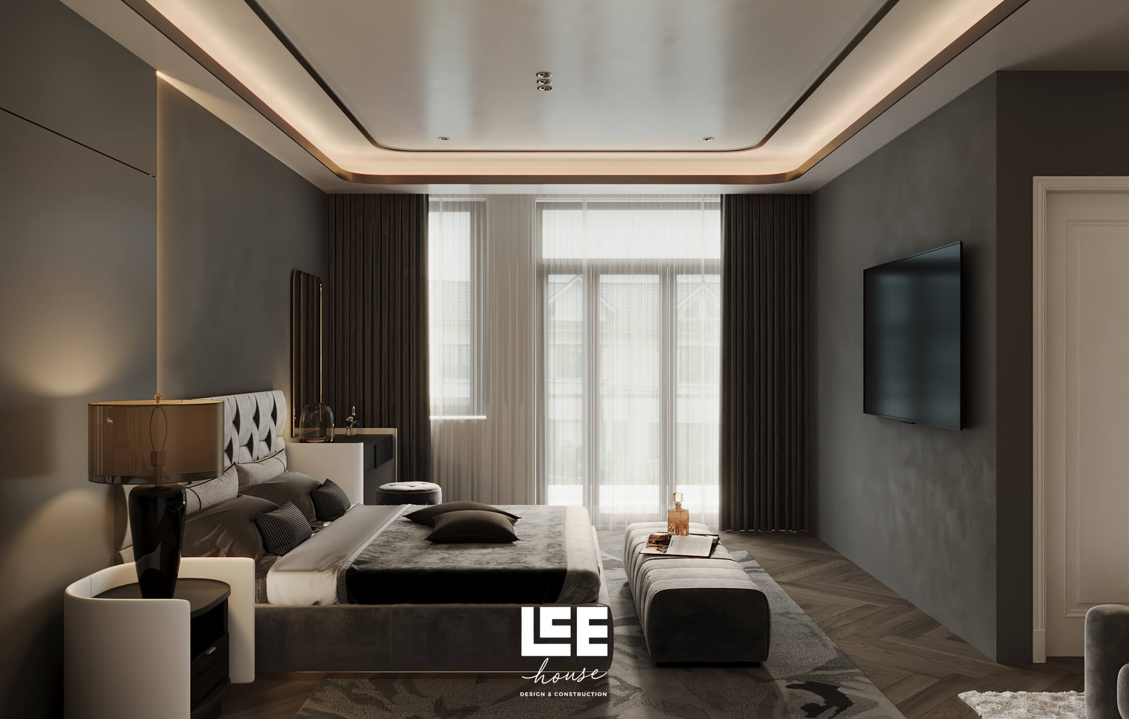 Thiết kế nội thất Biệt thự liền kề Geleximco