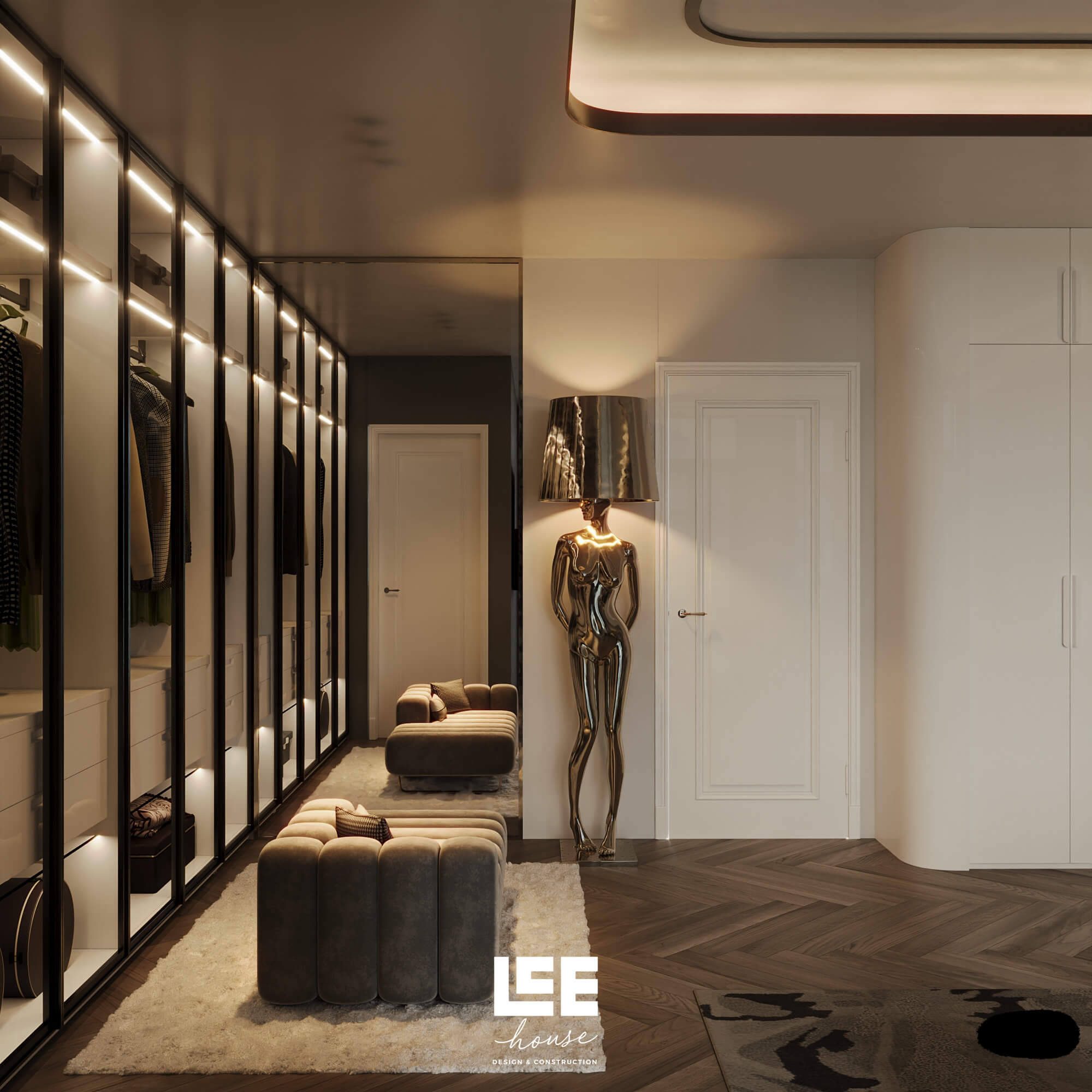 Thiết kế nội thất Biệt thự liền kề Geleximco