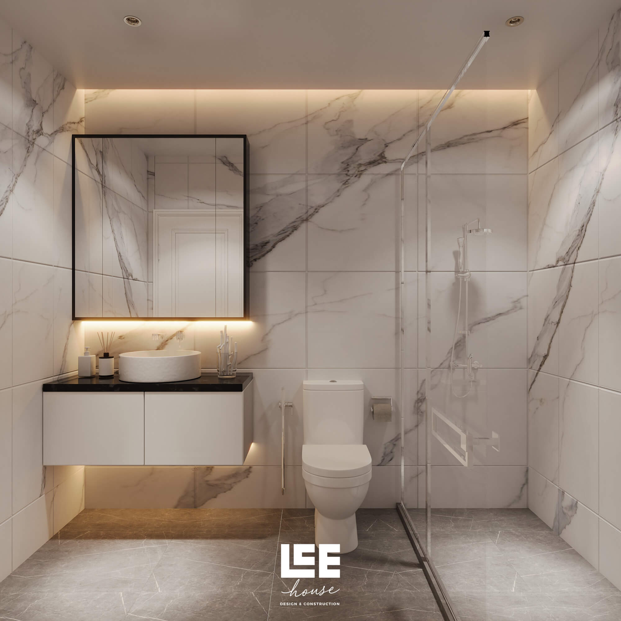 Thiết kế nội thất Biệt thự liền kề Geleximco